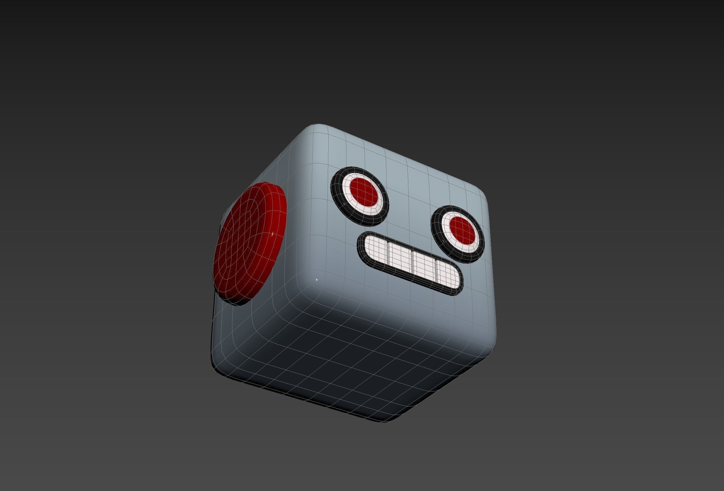 Prop266 Robot Head 3D model_25