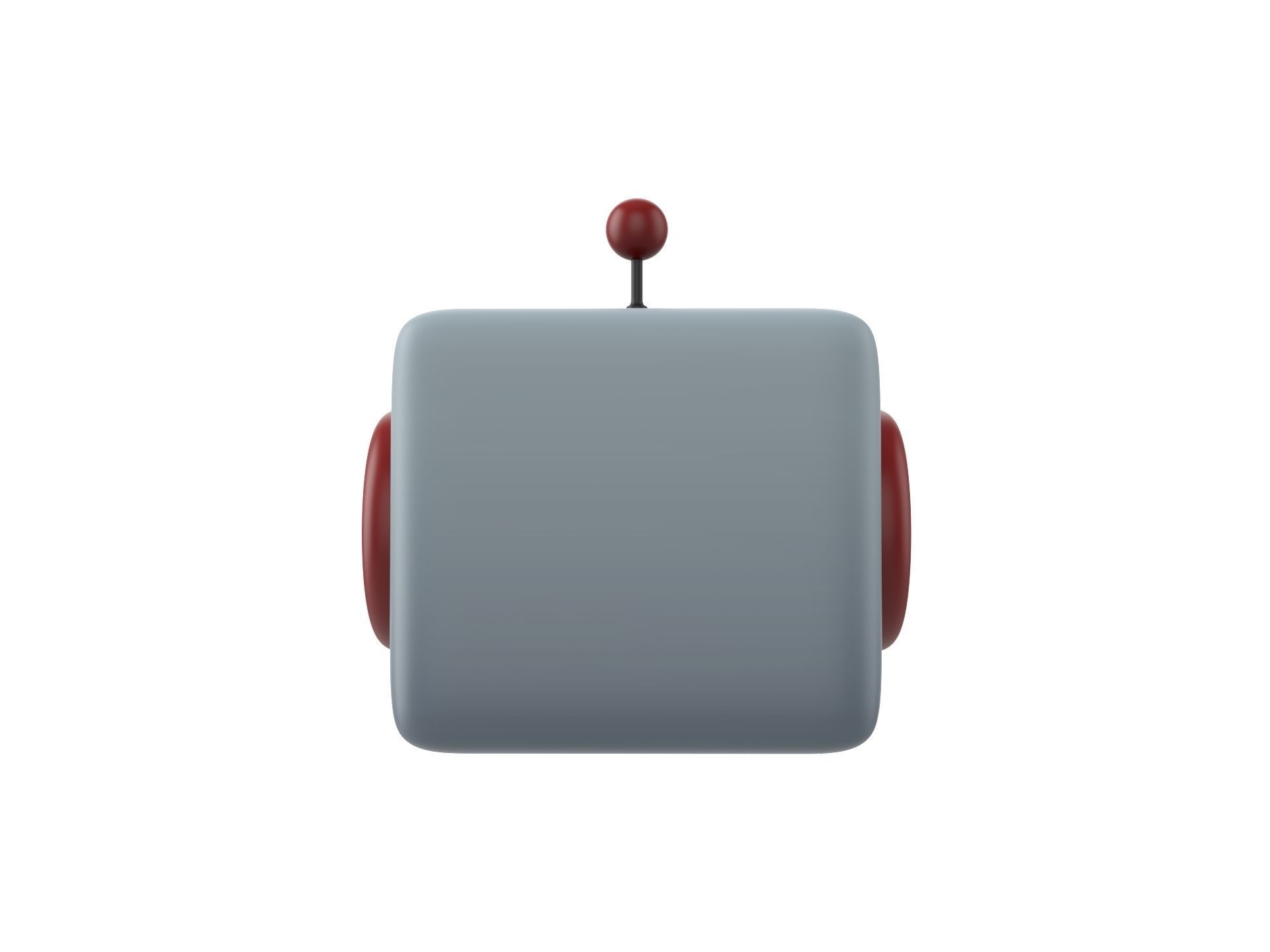 Prop266 Robot Head 3D model_5