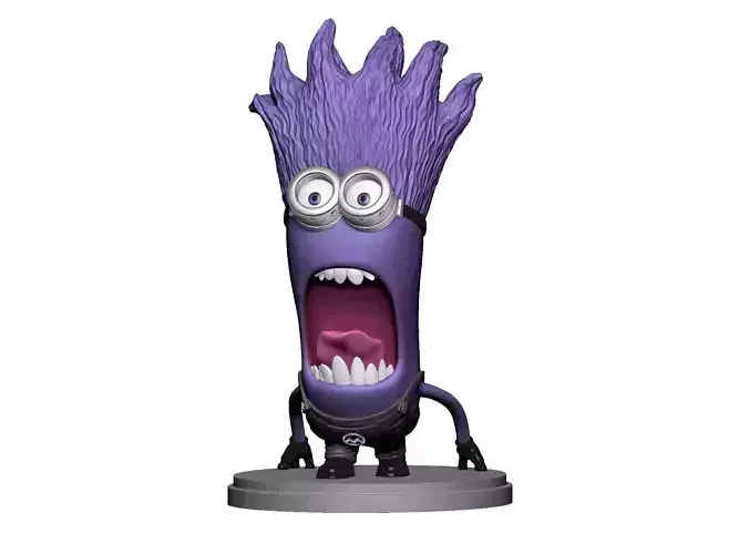  Purple mutated minions for 3d print STL 3D print model