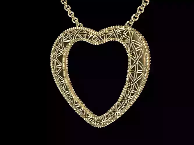 The Cute Heart Pendant
