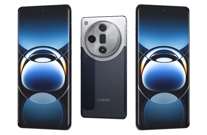 Oppo Find X7 Blue 3D model
