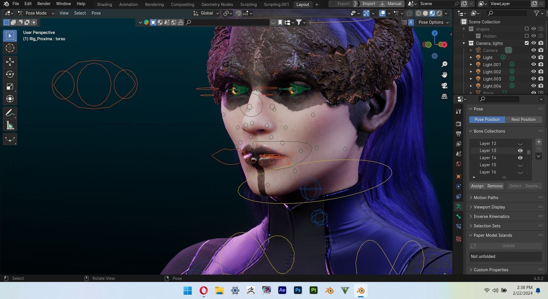 proxima midnight from infinity war 3D model_13