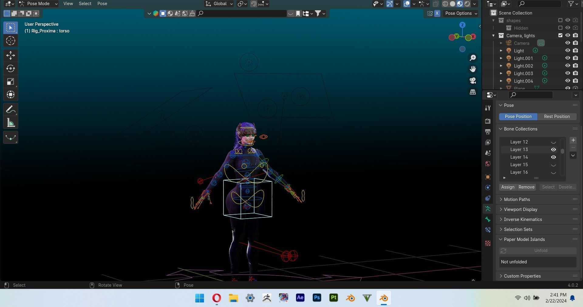 proxima midnight from infinity war 3D model_14
