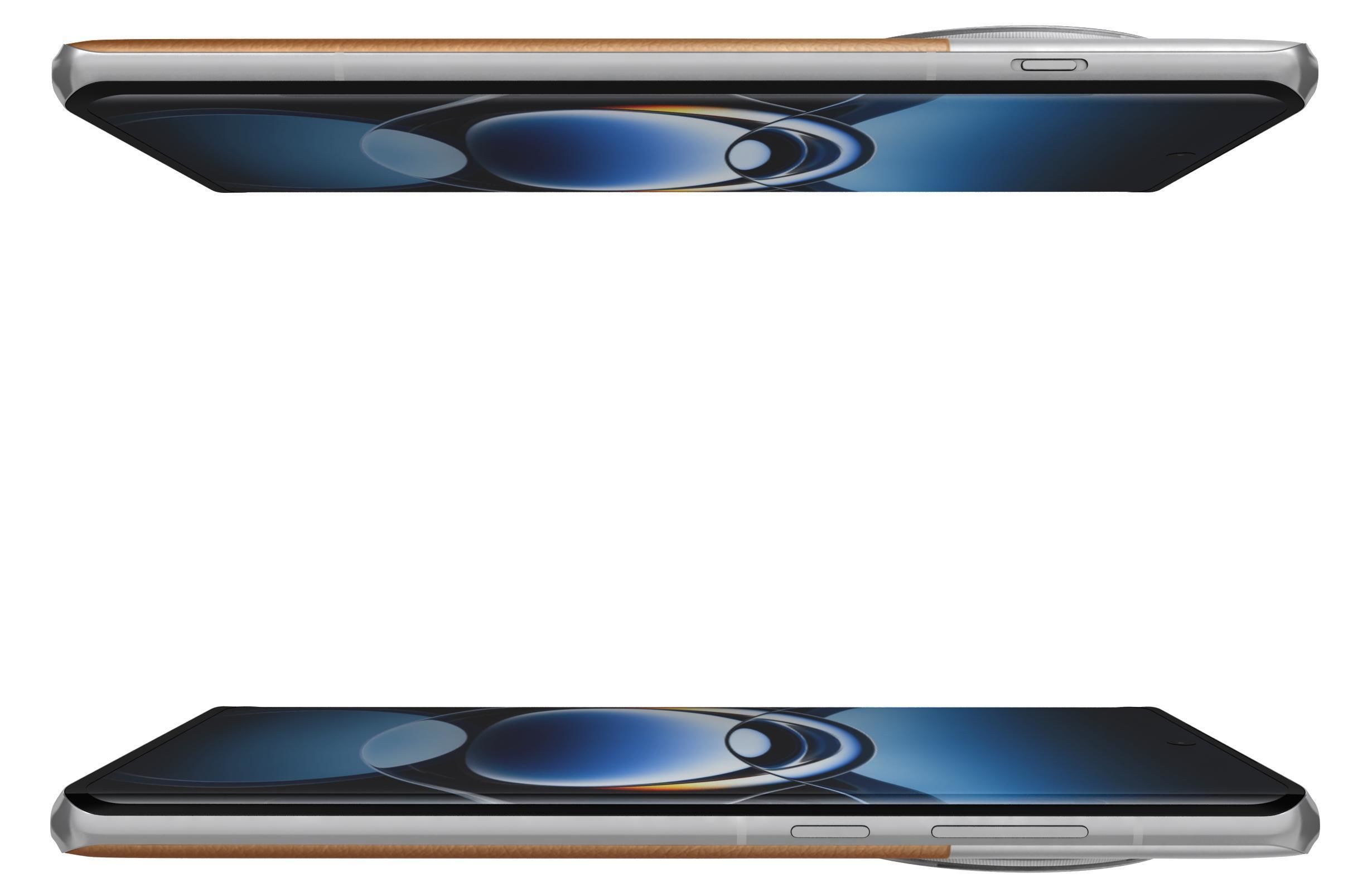 Oppo Find X7 Orange 3D model_4