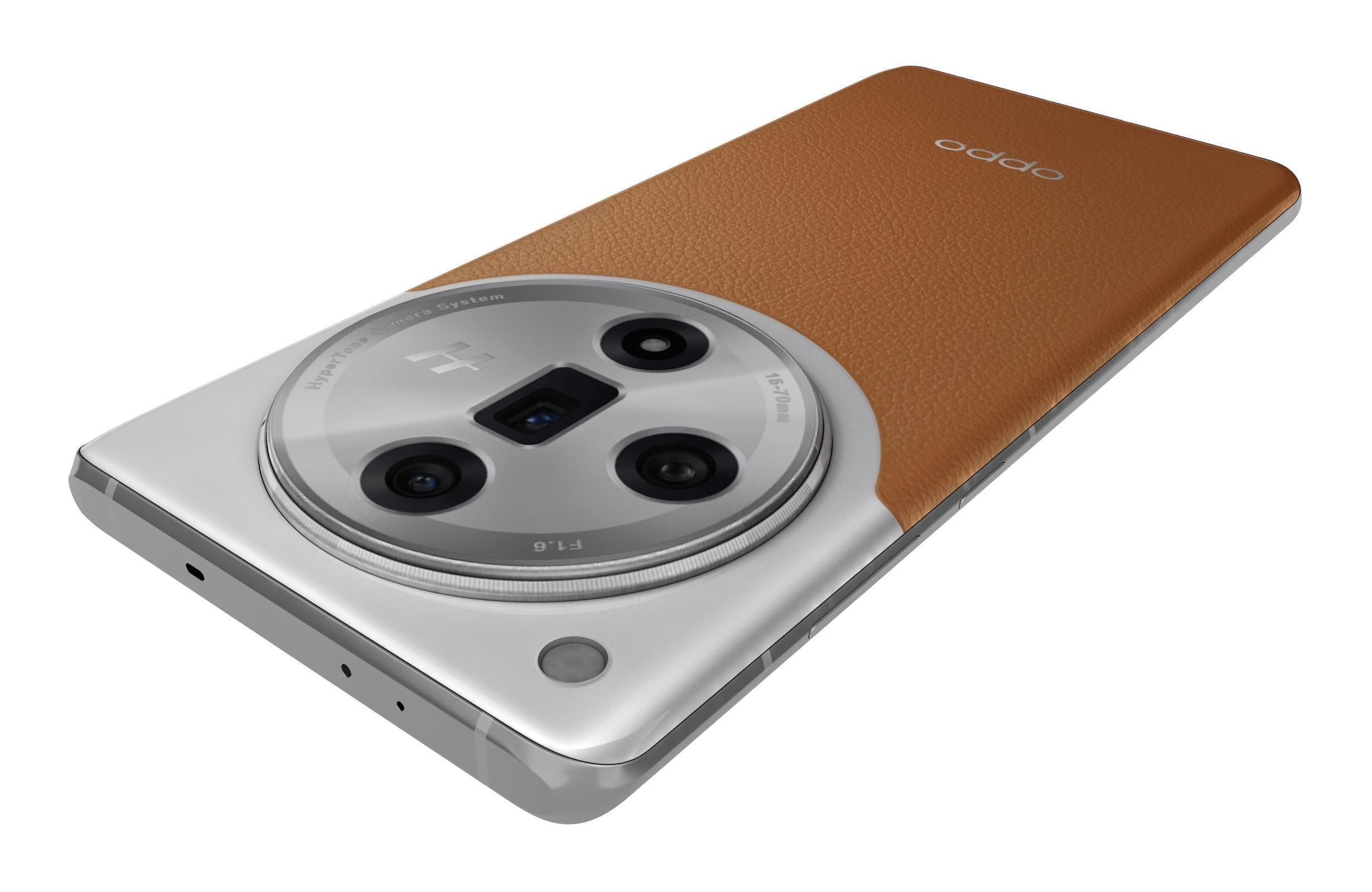 Oppo Find X7 Orange 3D model_7