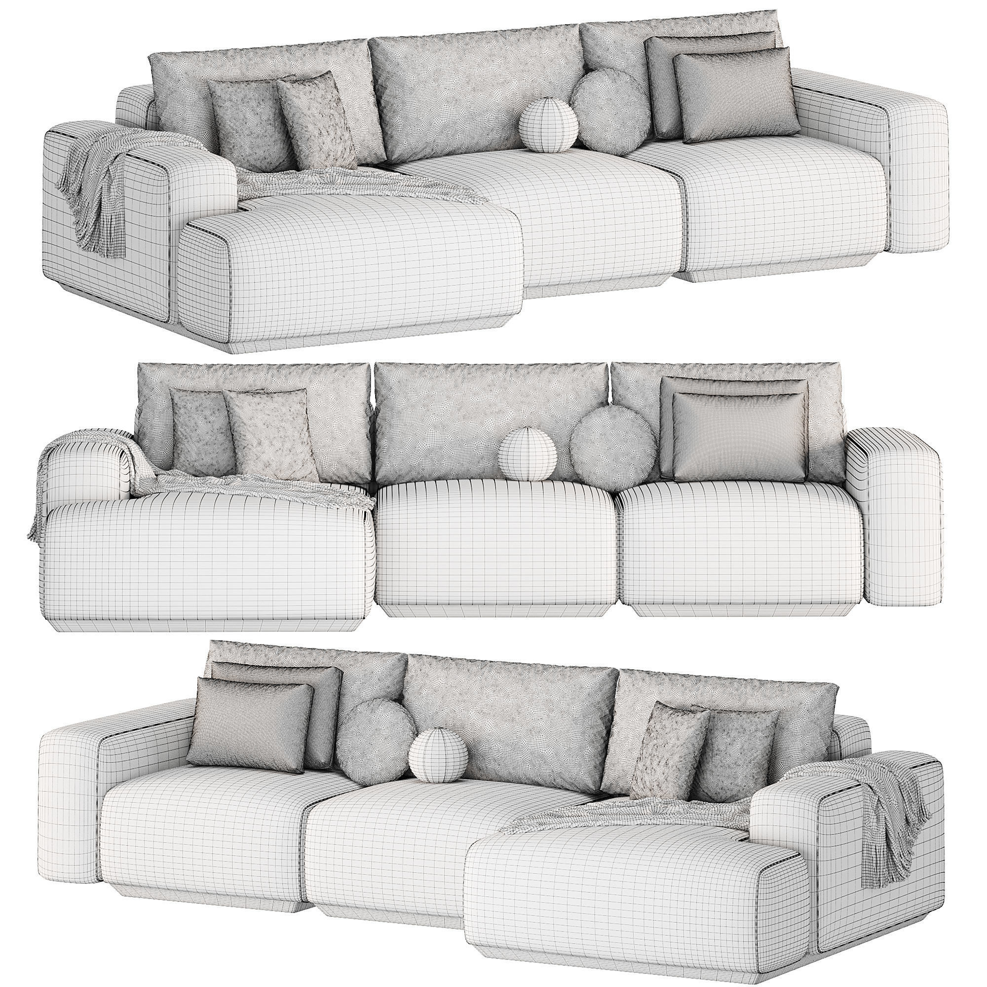 Grant Sofa 3D model_6