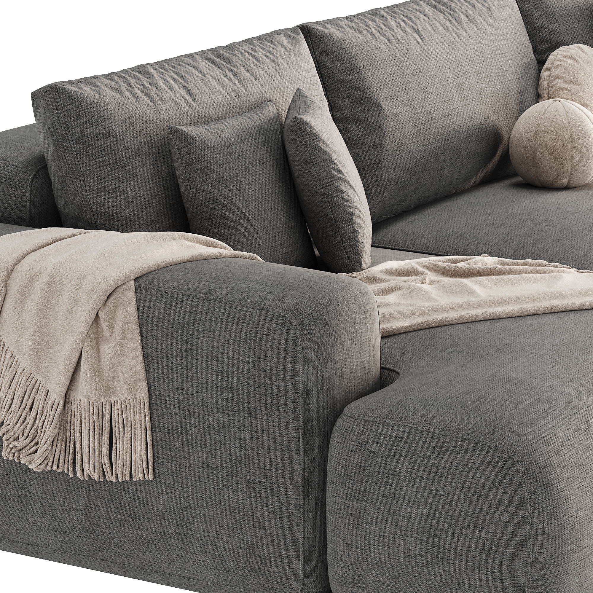 Grant Sofa 3D model_4
