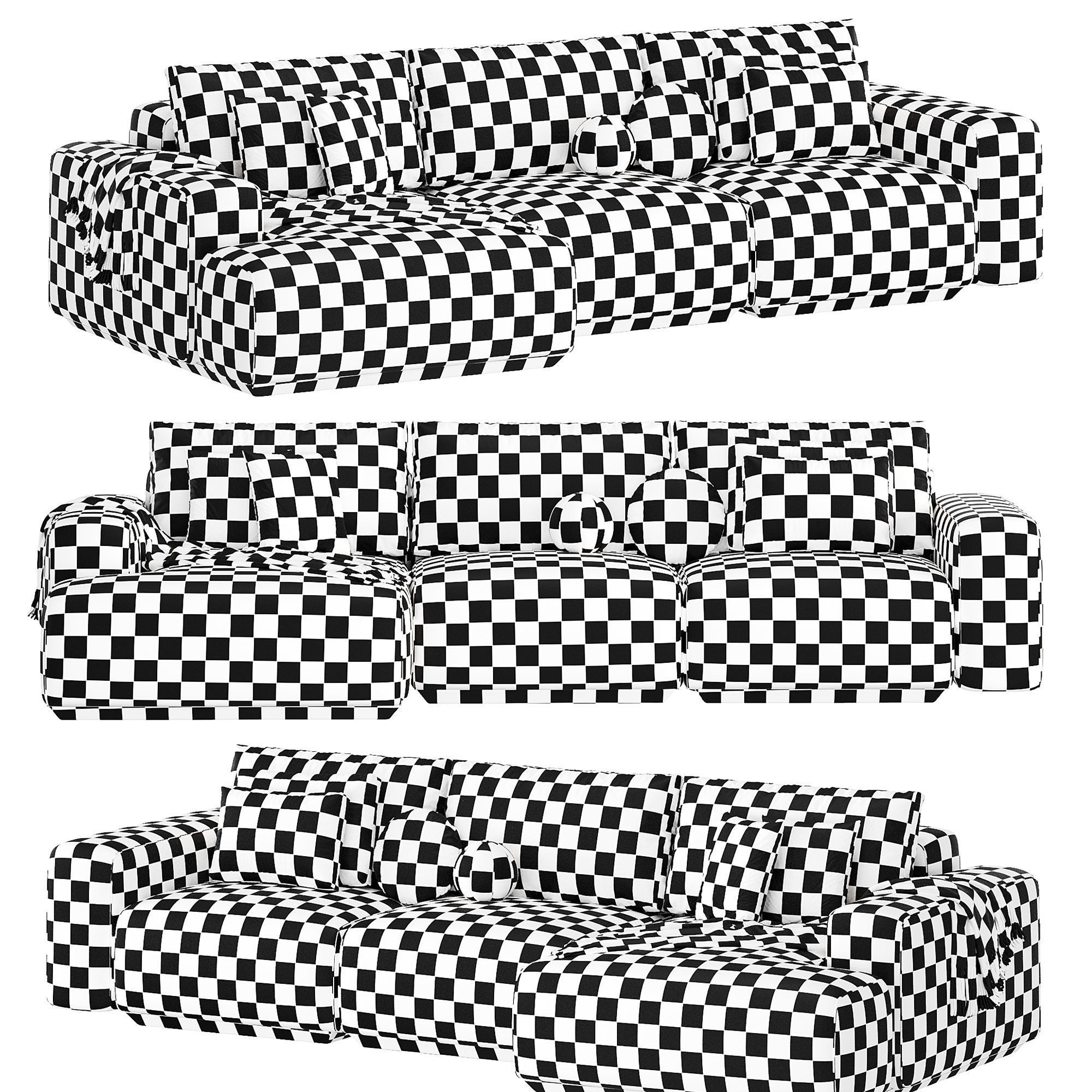 Grant Sofa 3D model_5