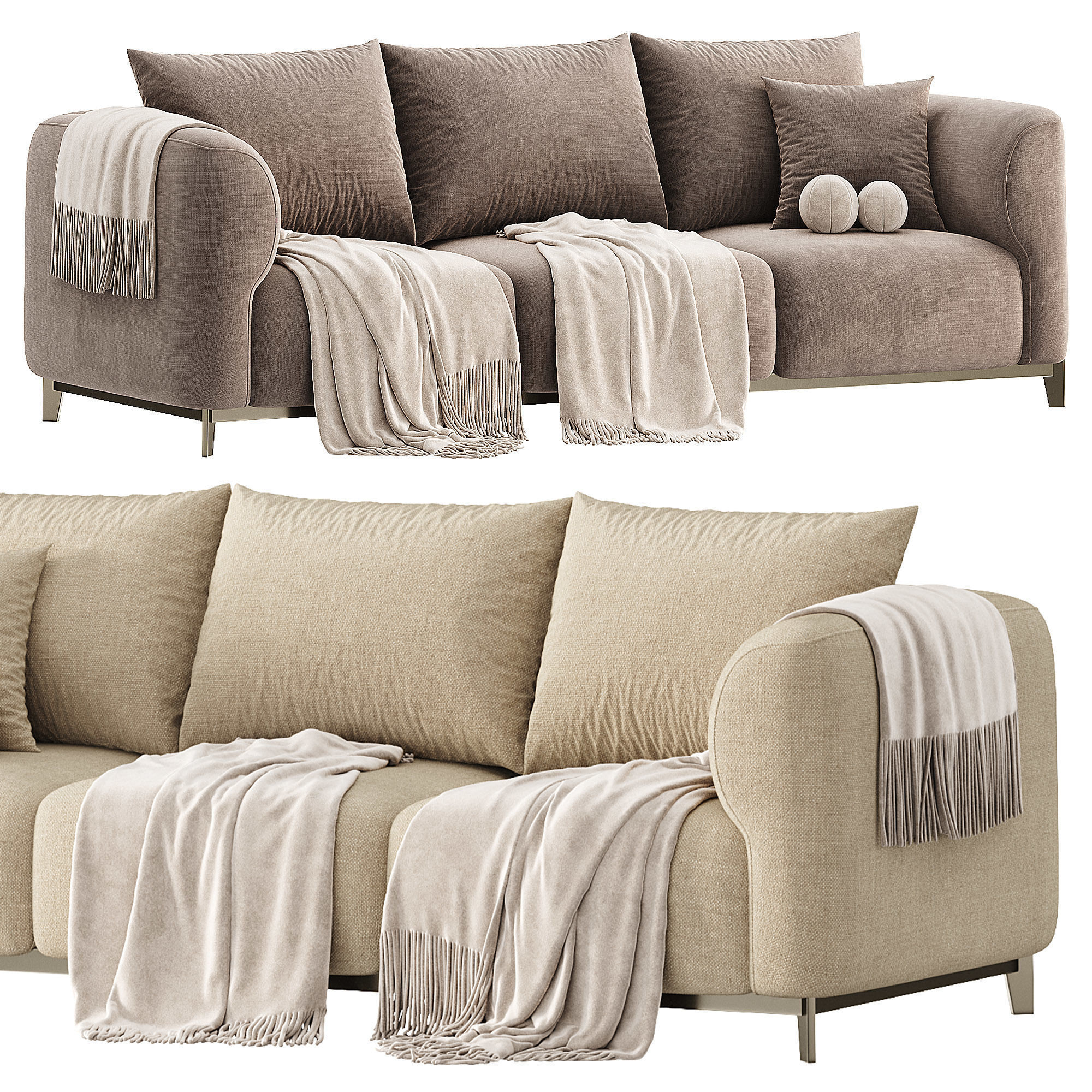 SOFA CORSO 3D model_1