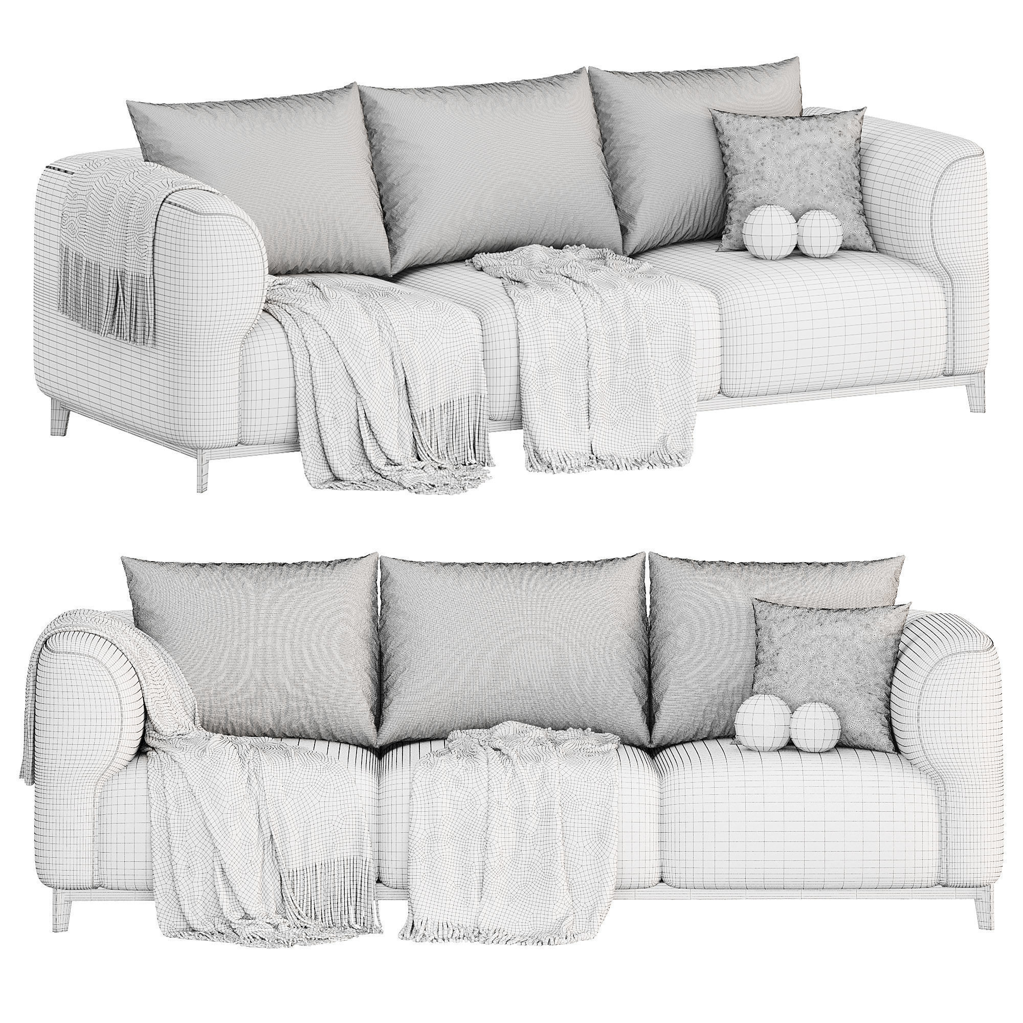 SOFA CORSO 3D model_6