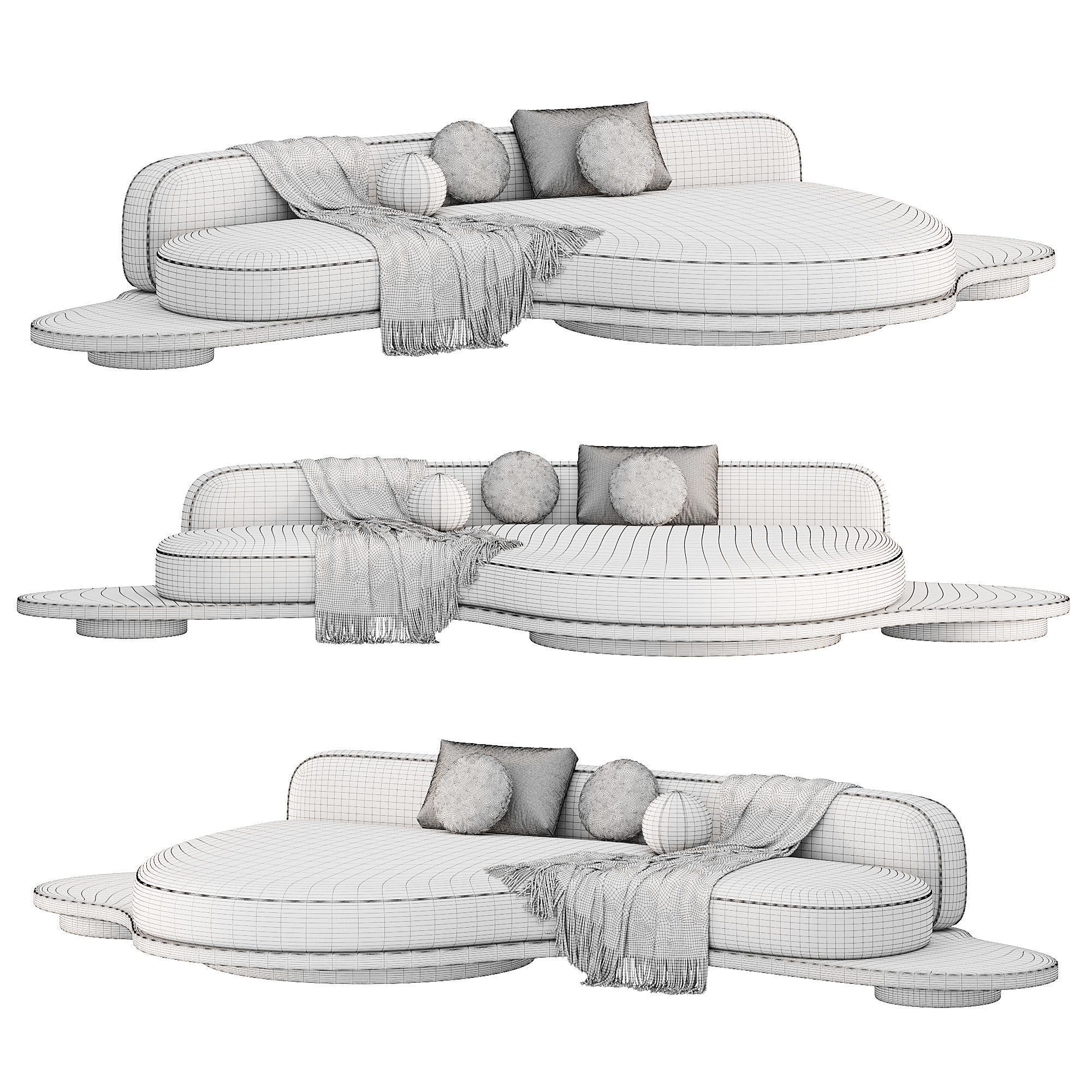 GODARD SOFA 3D model_4