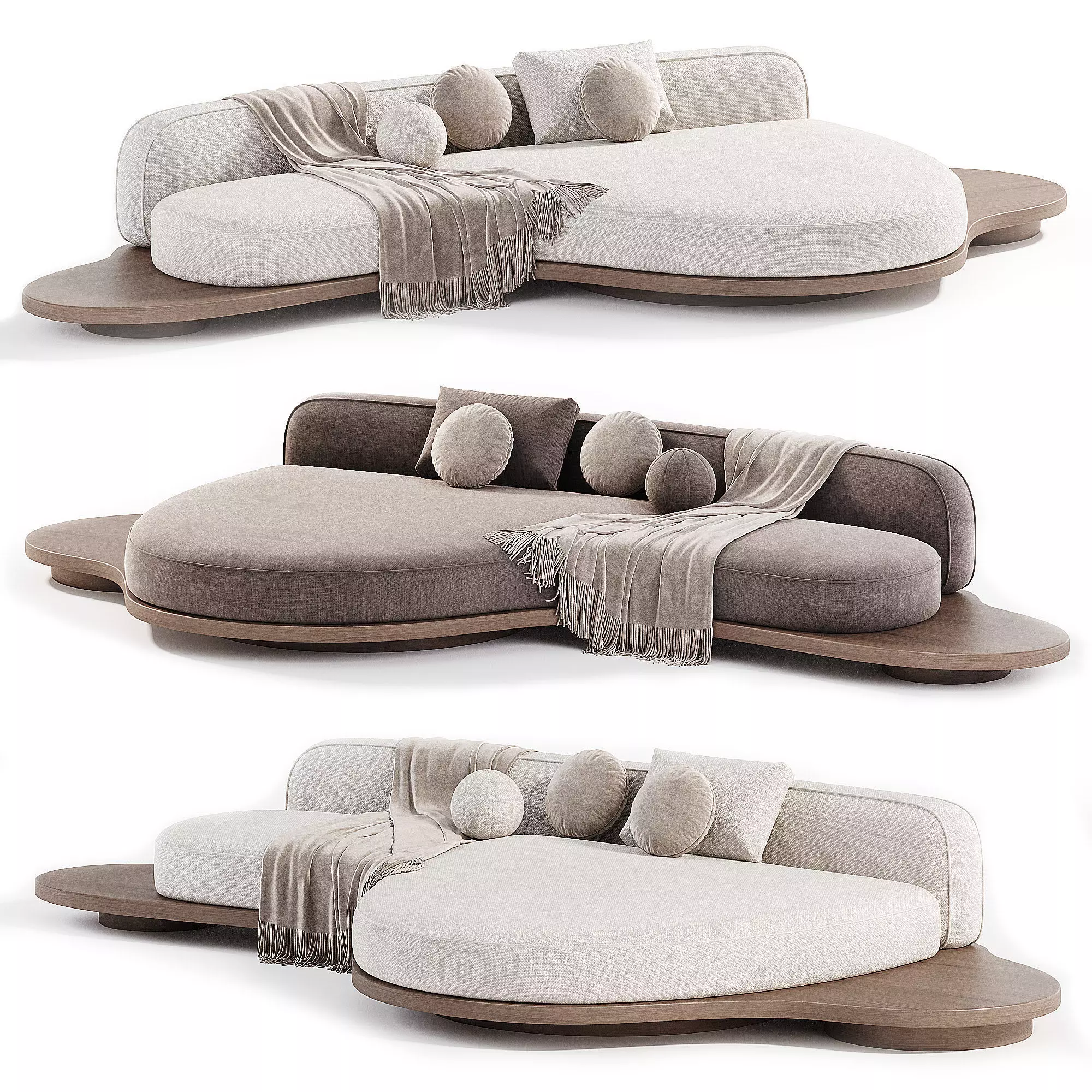 GODARD SOFA 3D model_0