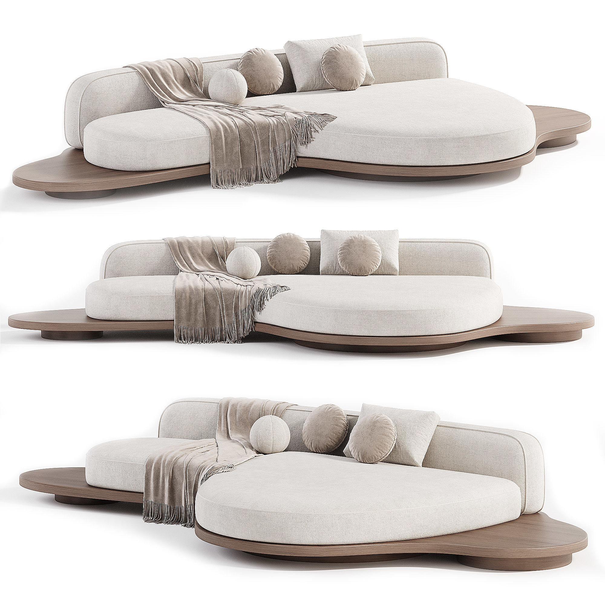 GODARD SOFA 3D model_1