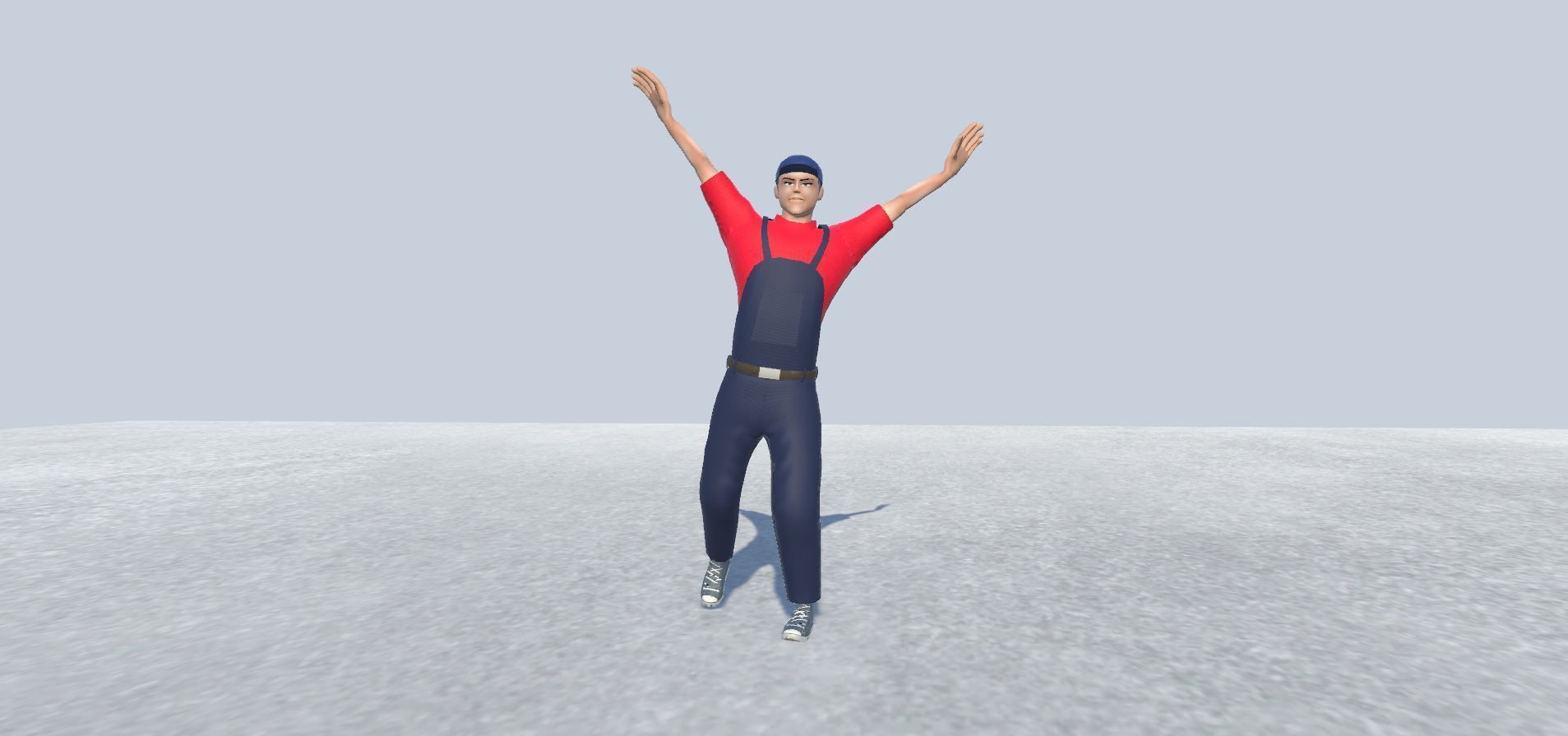 3D model Painter avatar Rigged VR / AR / low-poly | CGTrader