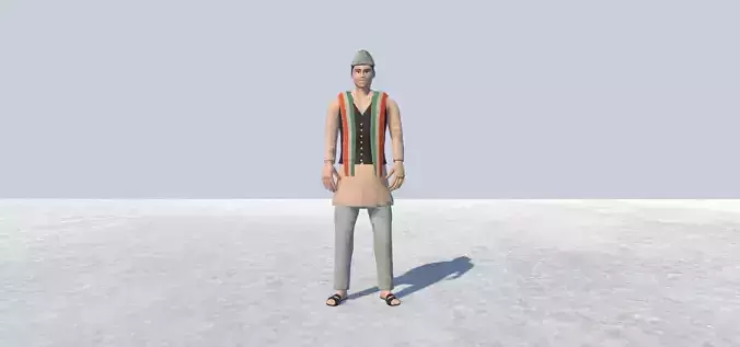 Politician Avatar Rigged 