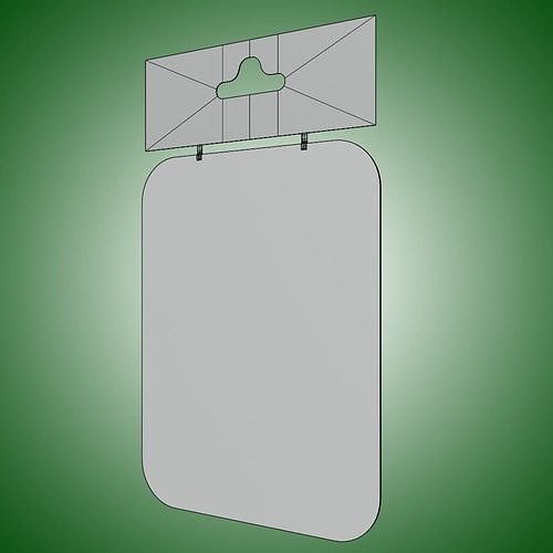 Car Air Freshener 3D model 6