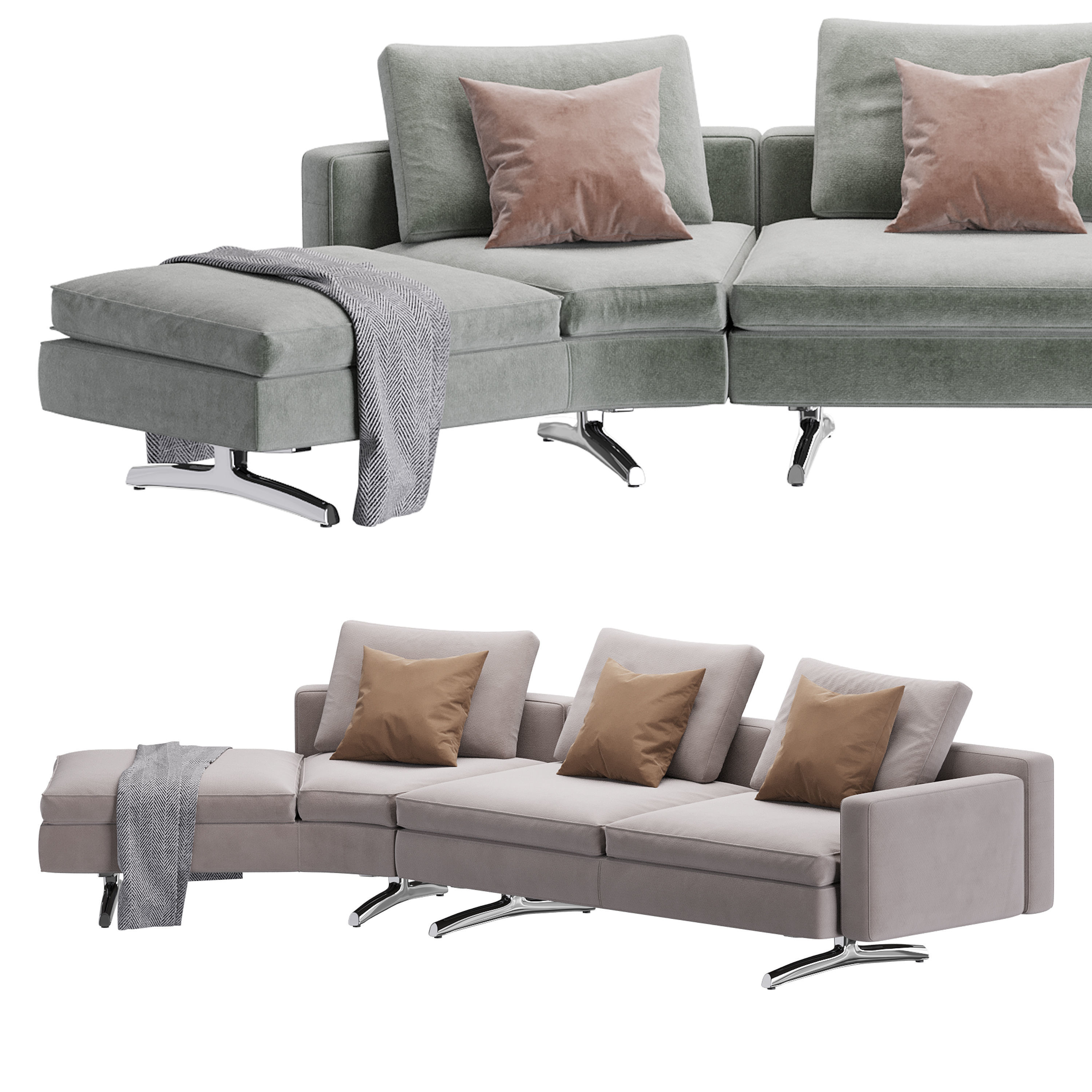 In the Mood sofa 3D model_9