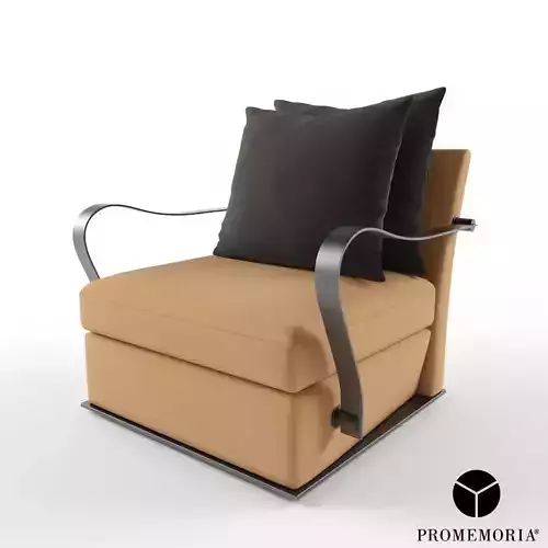 Promemoria Augusto armchair 3D model