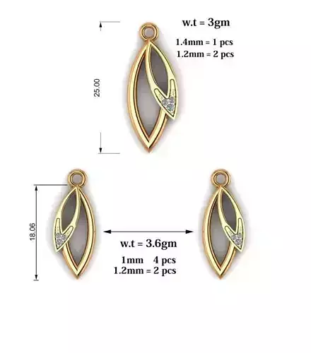 Blooming Leaf Jewellery Set