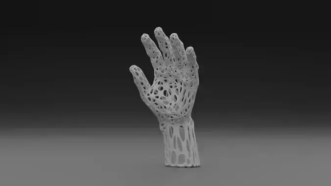 3d printable hand
