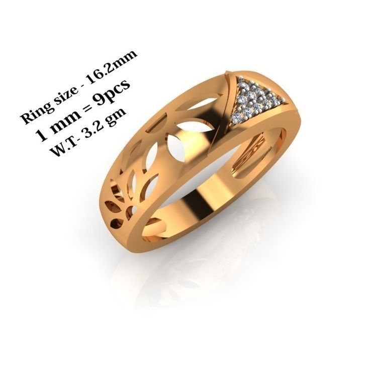 Botanical Bliss Jewellery Set 3D print model_8