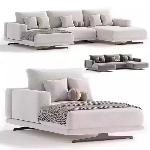 Zillis 3 seat corner Sofa