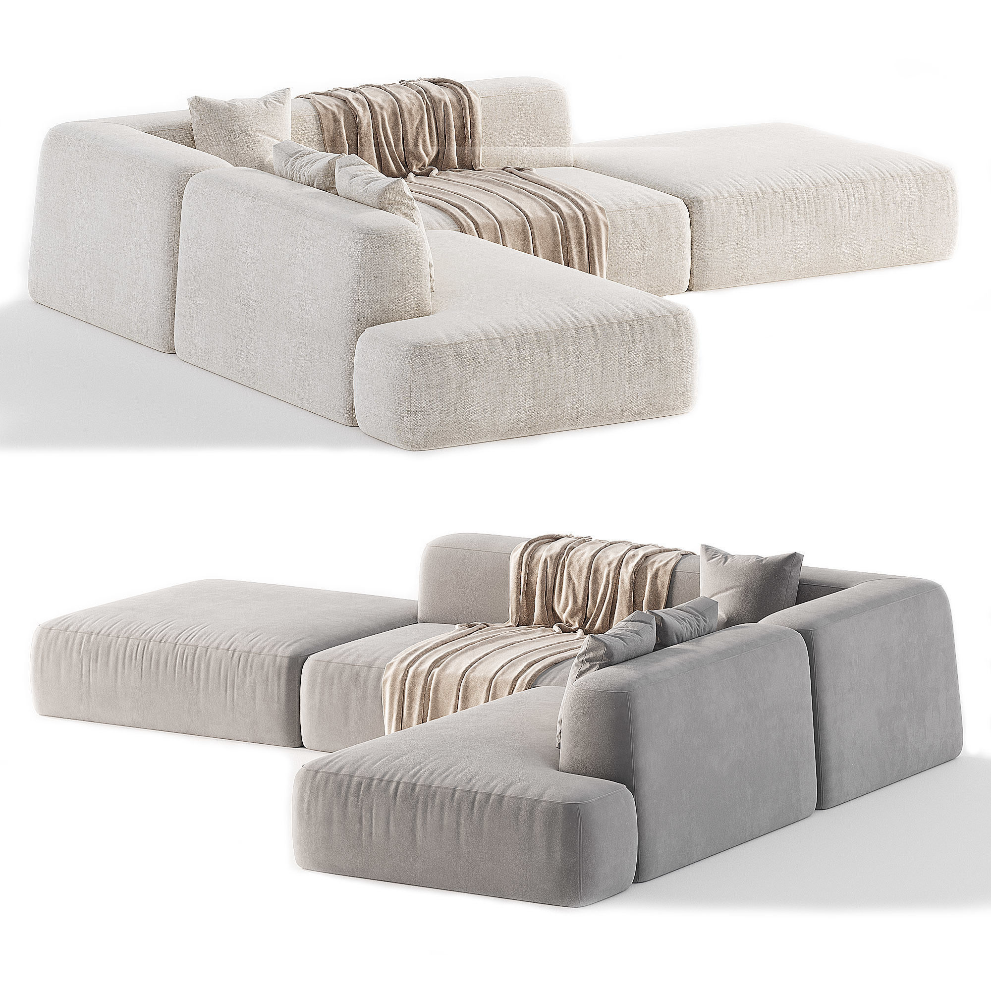 Lemamobili Cloud Sofa 3D model_2