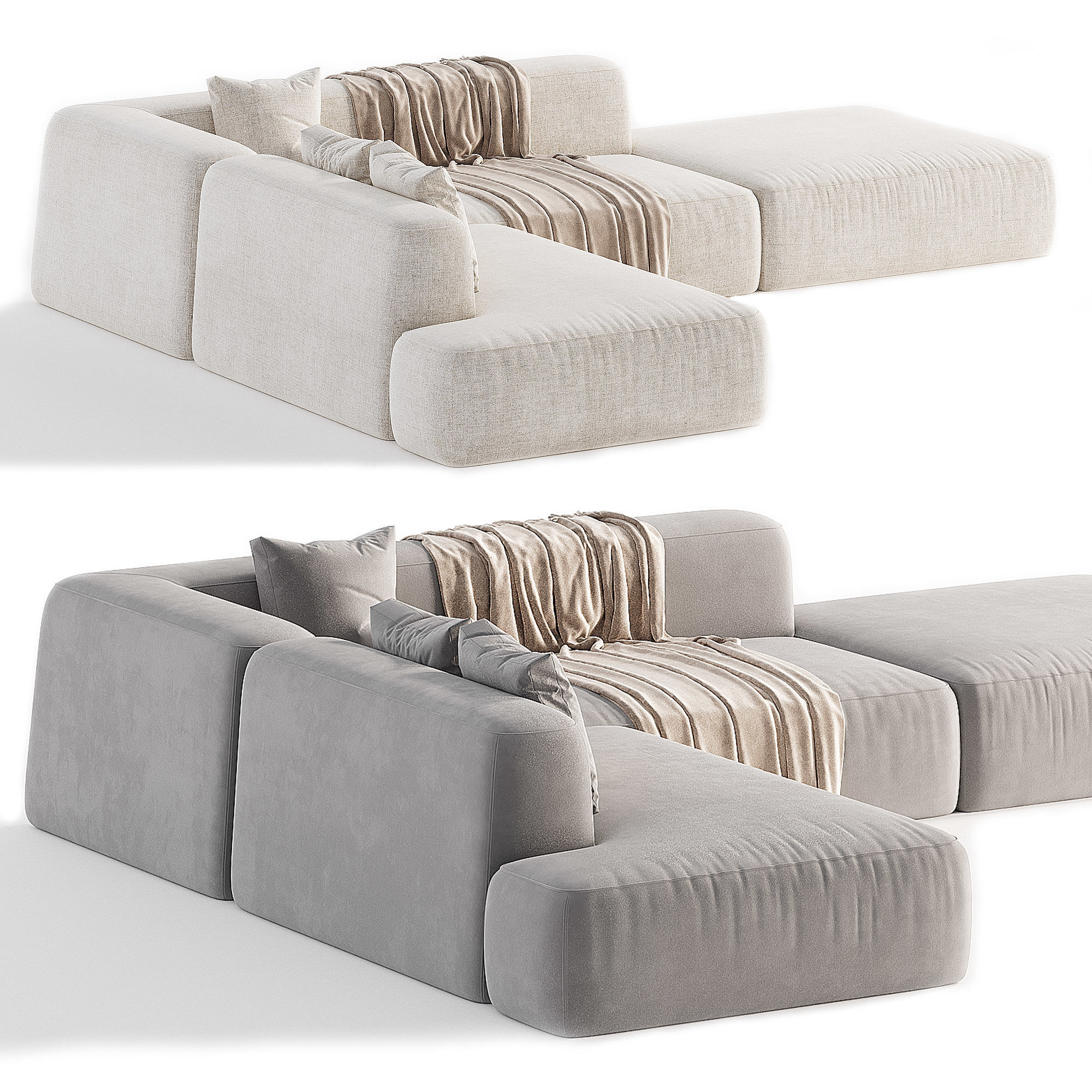 Lemamobili Cloud Sofa 3D model_1