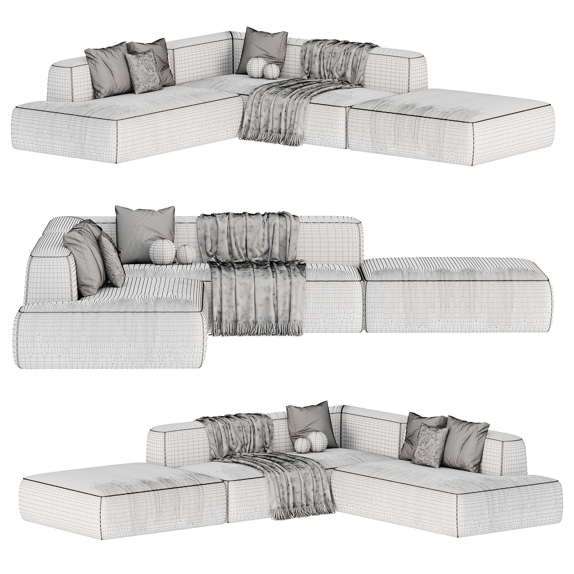 Lemamobili Cloud Sofa 3D model_7