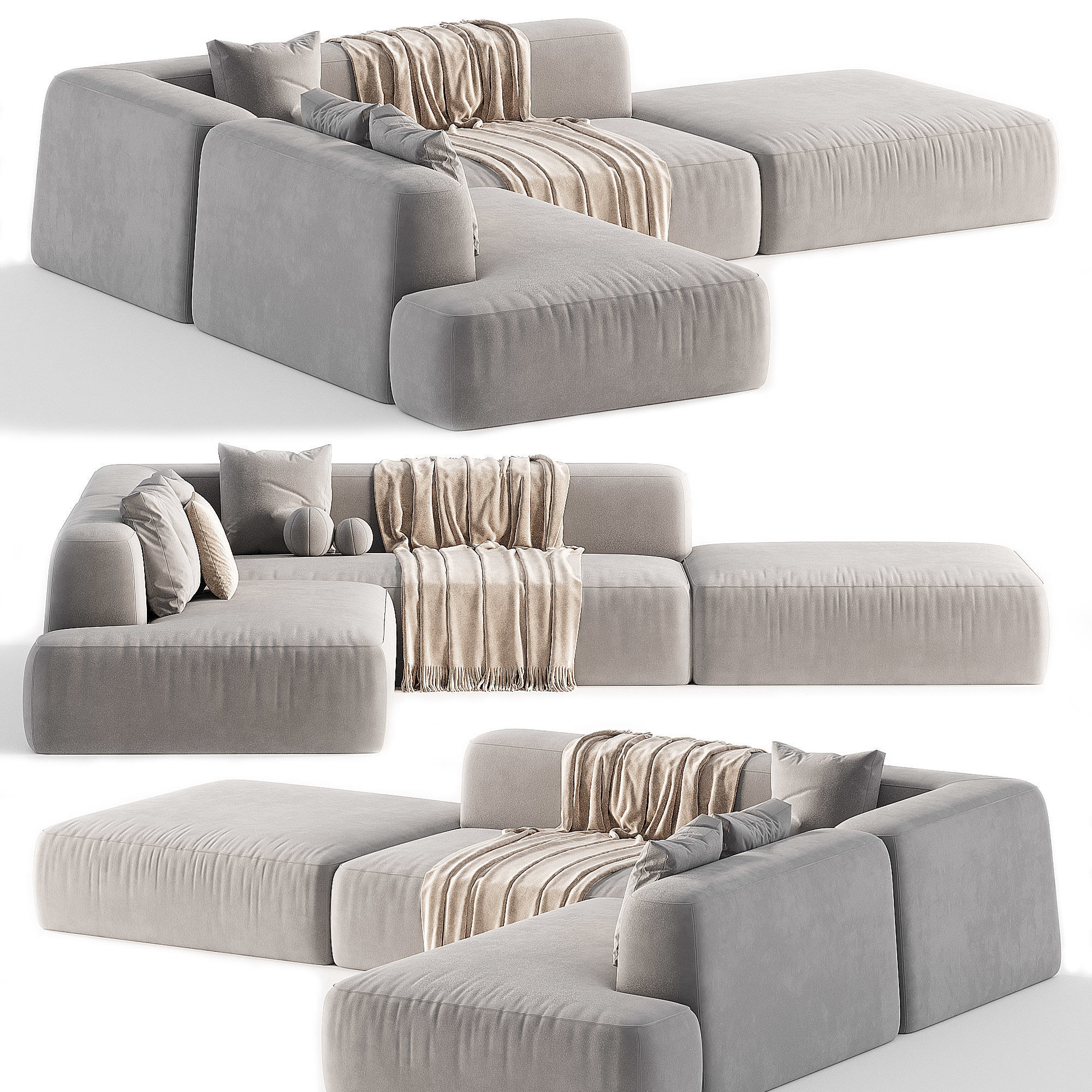 Lemamobili Cloud Sofa 3D model_4