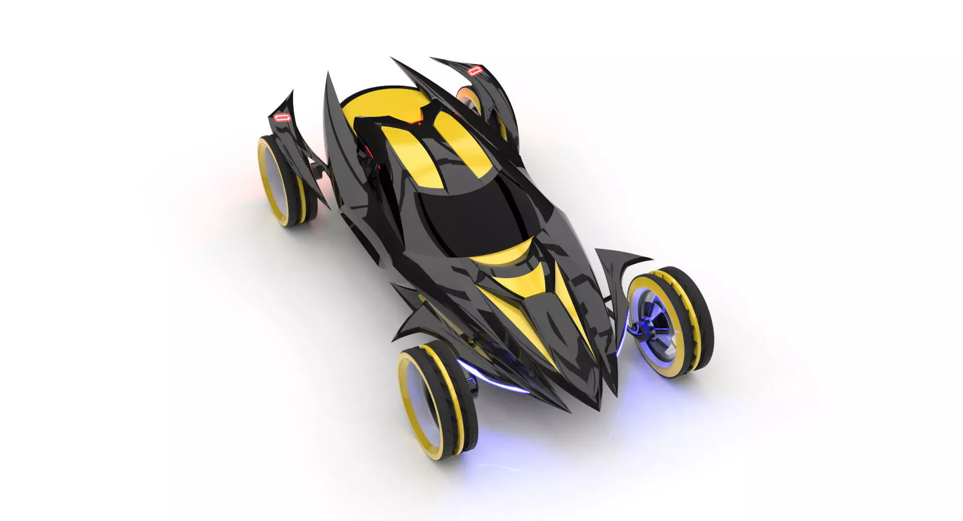 Space Model X 3D model_0