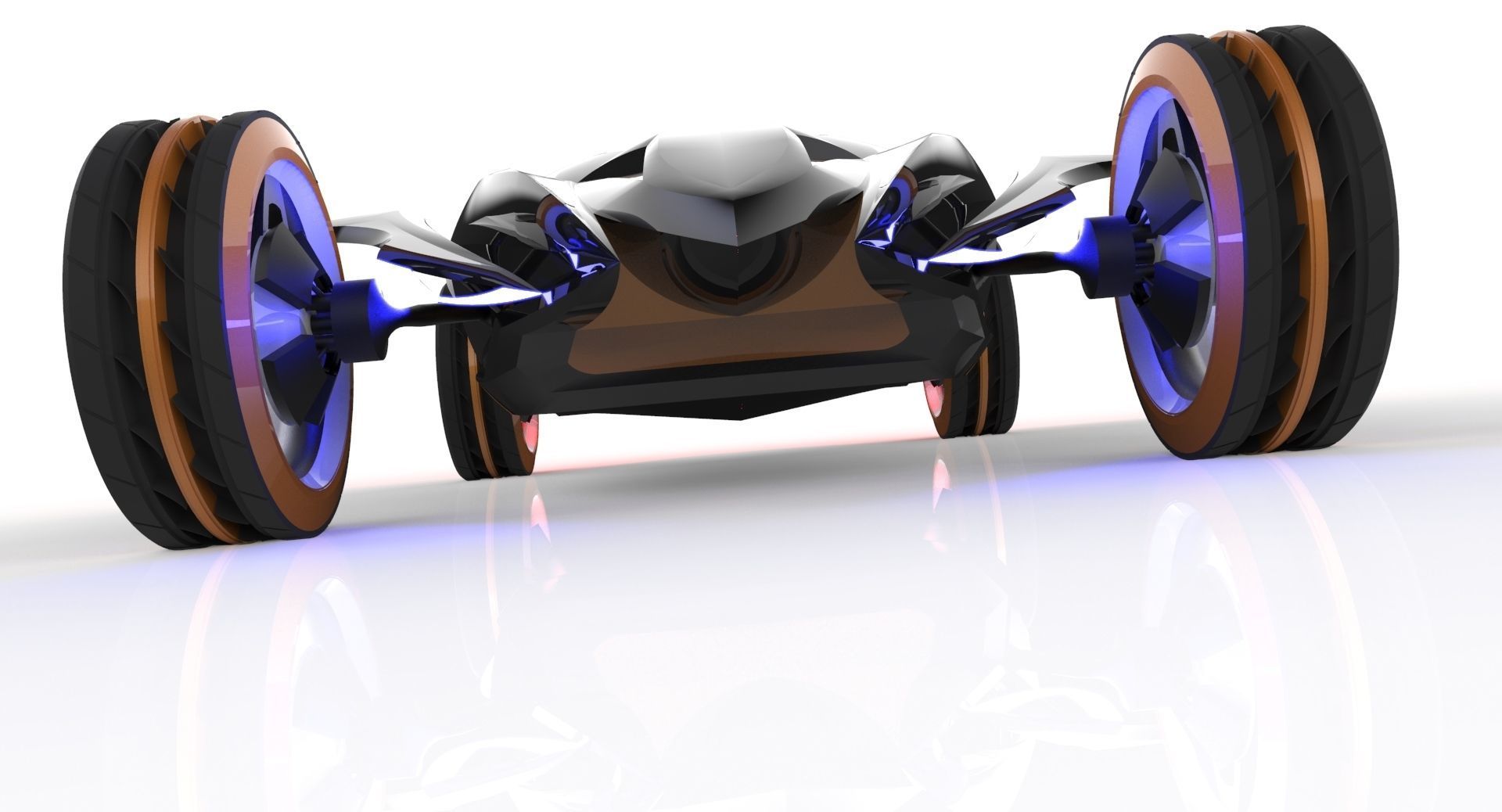 Space Model X 3D model_6