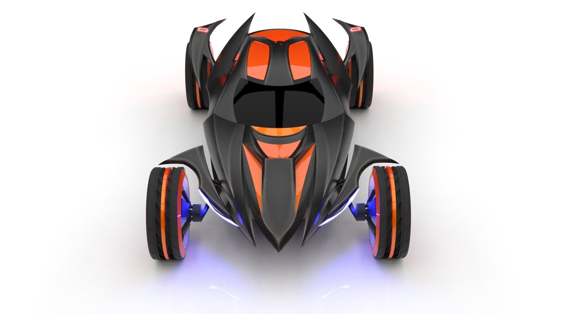 Space Model X 3D model_7