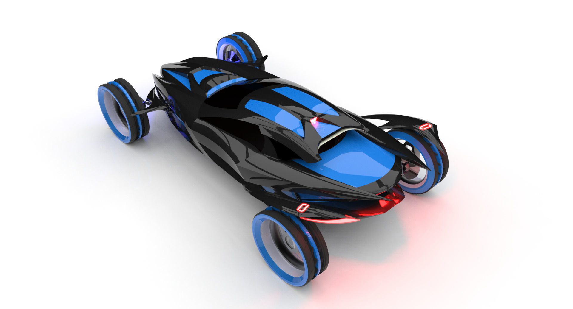 Space Model X 3D model_10