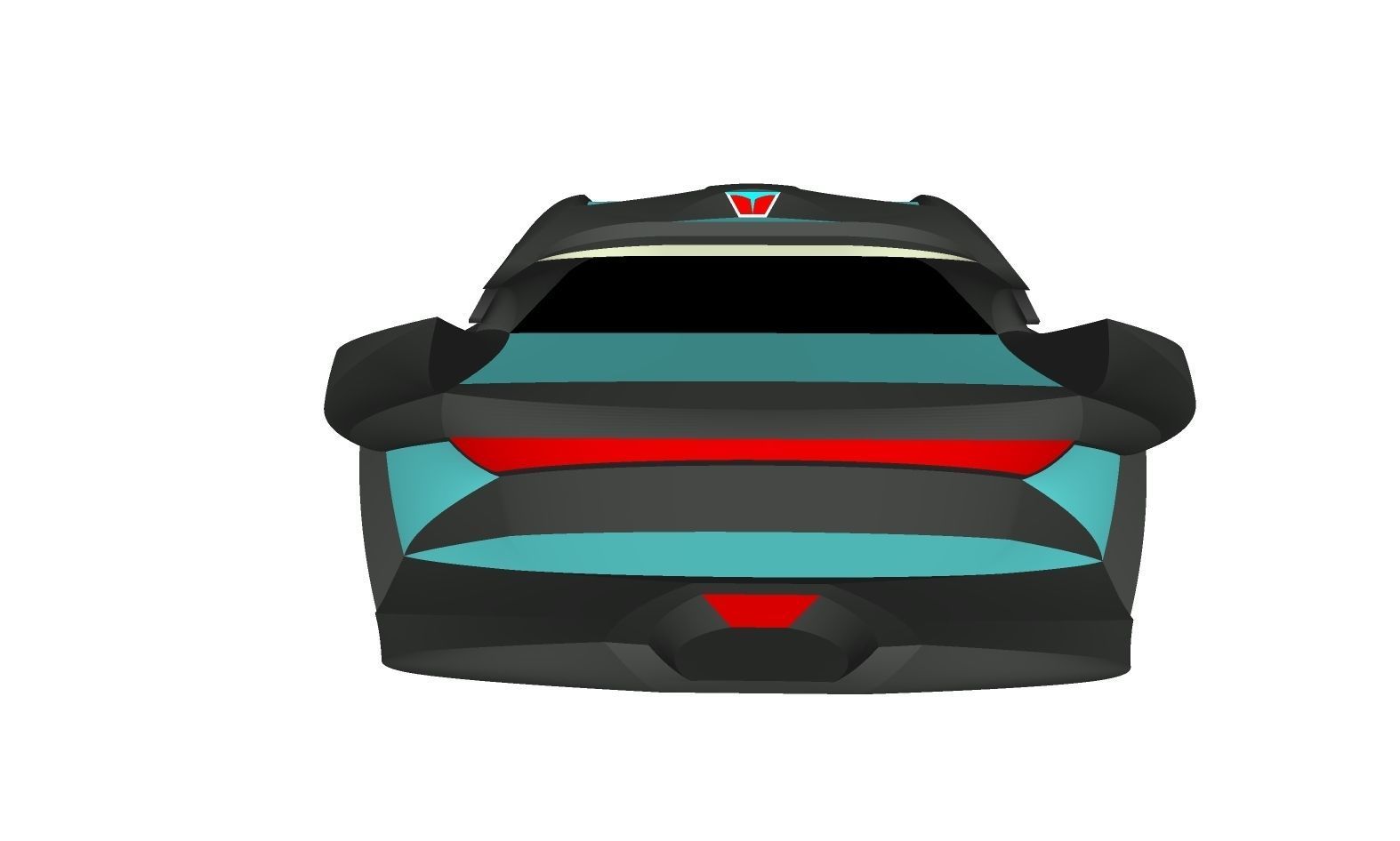 Space Model X 3D model_14