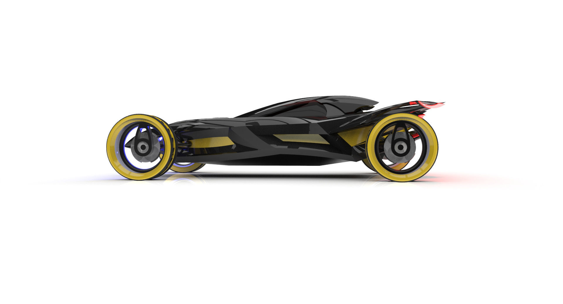 Space Model X 3D model_9