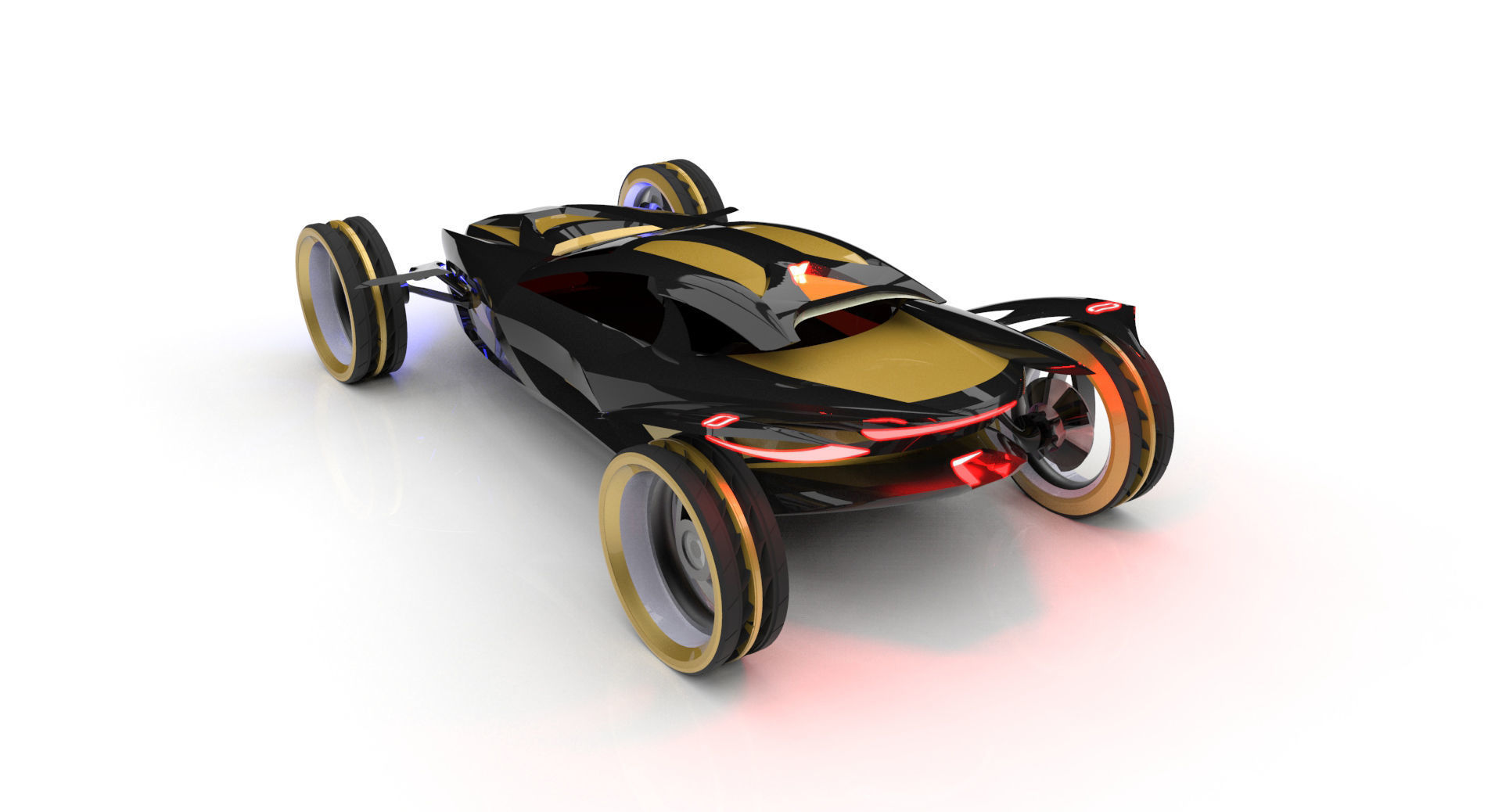 Space Model X 3D model_11