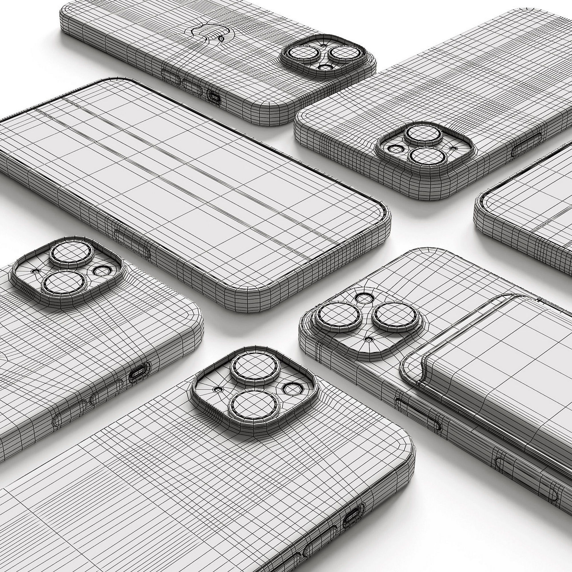 Apple iPhone 15 3D model_10