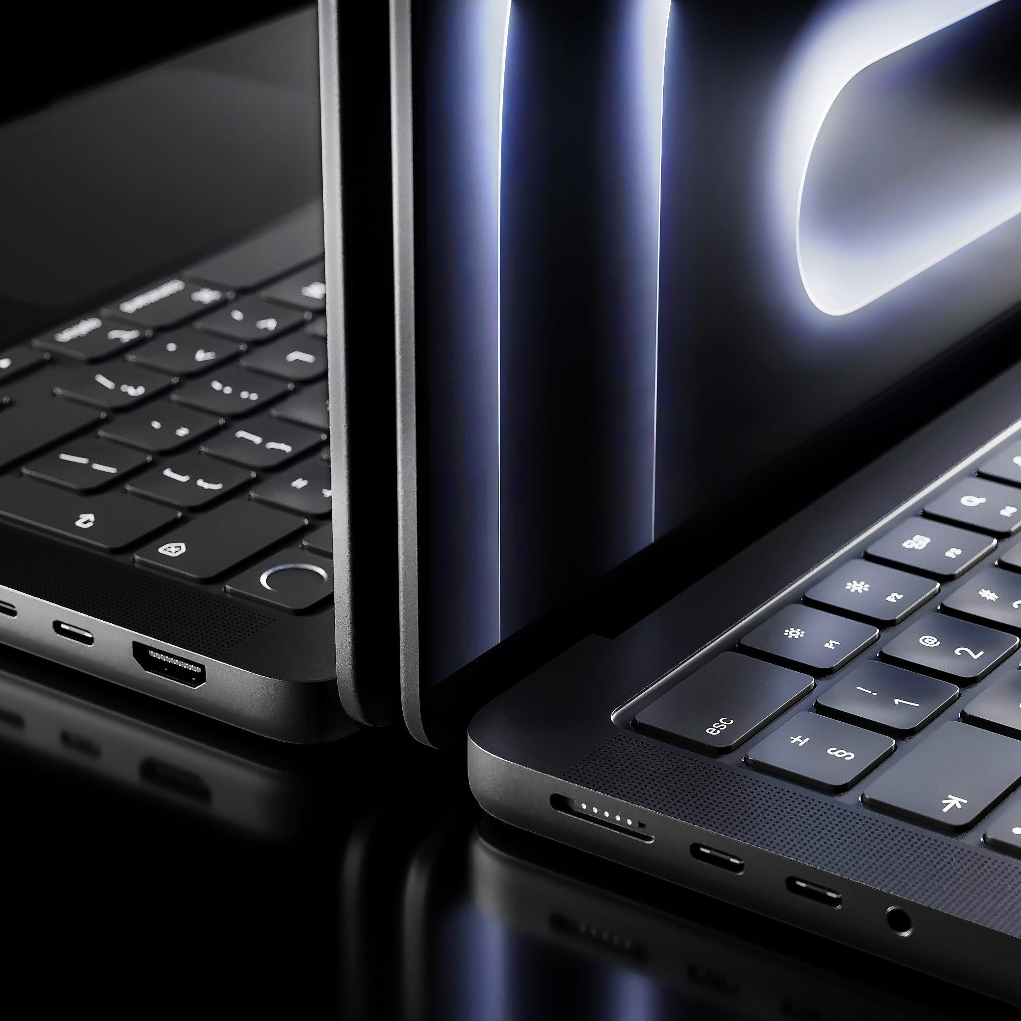 Apple MacBook Pro SpaceBlack 3D model_10