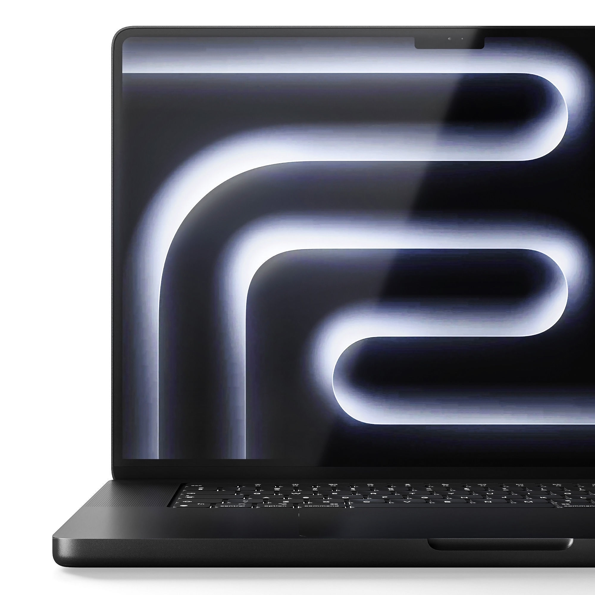 Apple MacBook Pro SpaceBlack 3D model_8