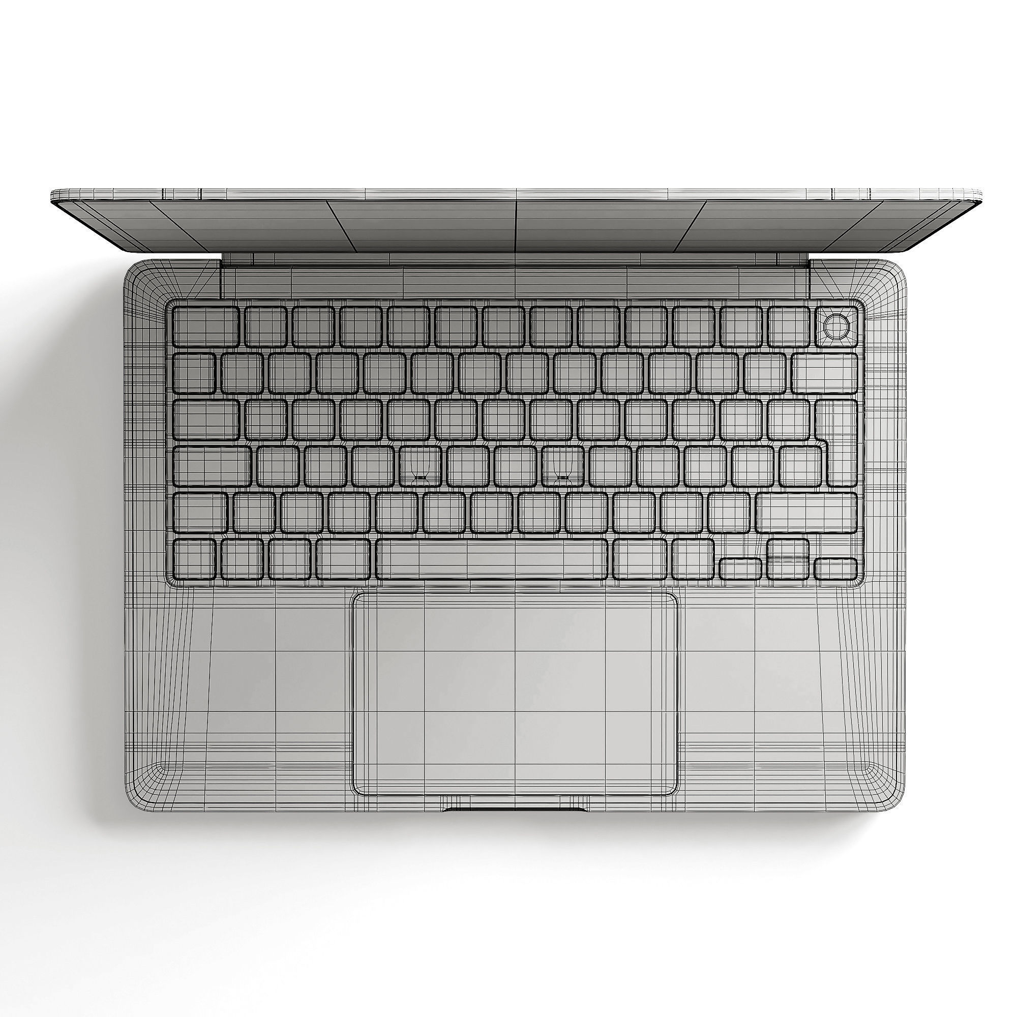 Apple MacBook Pro SpaceBlack 3D model_13