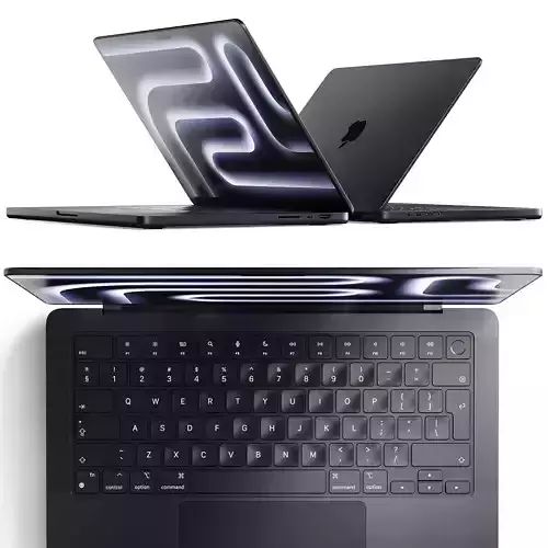 Apple MacBook Pro SpaceBlack 3D model