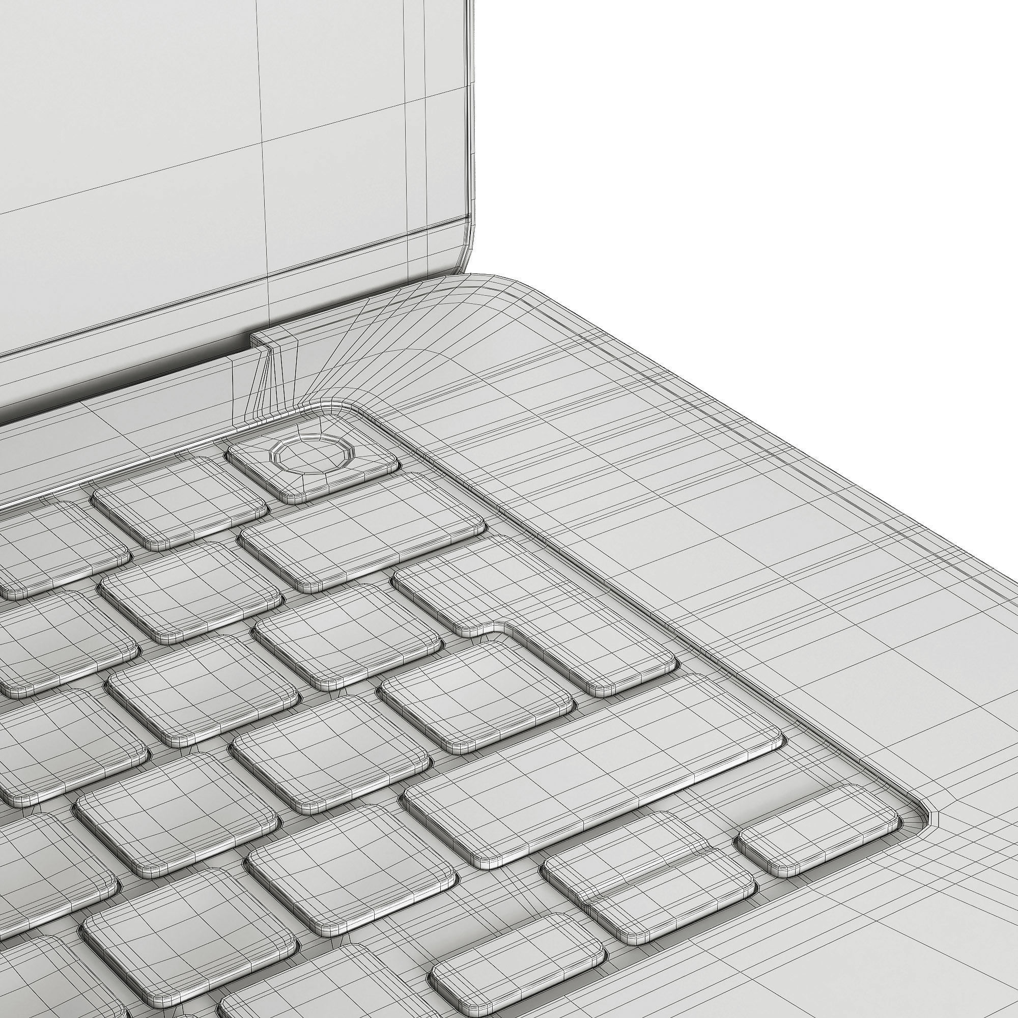 Apple MacBook Pro SpaceBlack 3D model_11