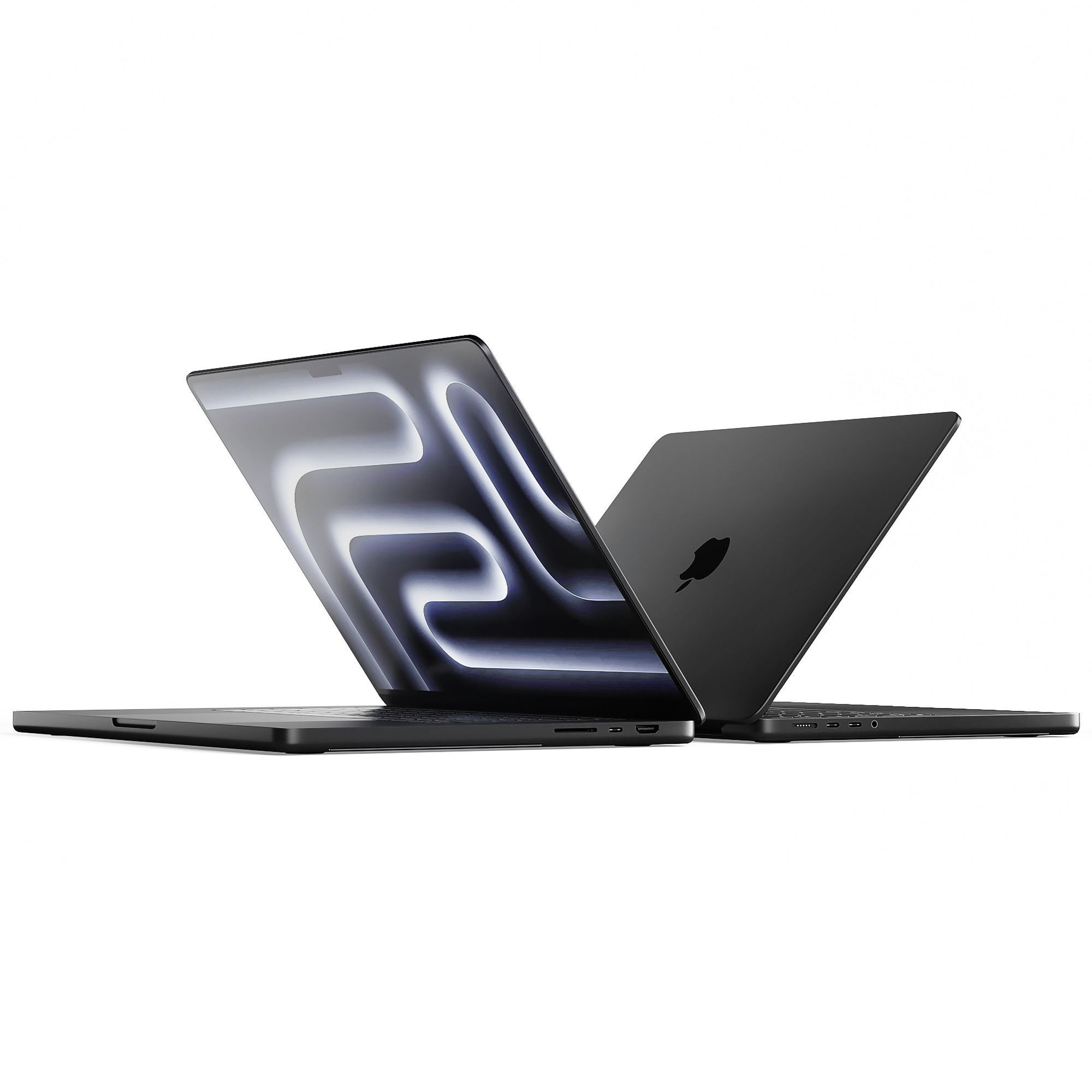 Apple MacBook Pro SpaceBlack 3D model_4