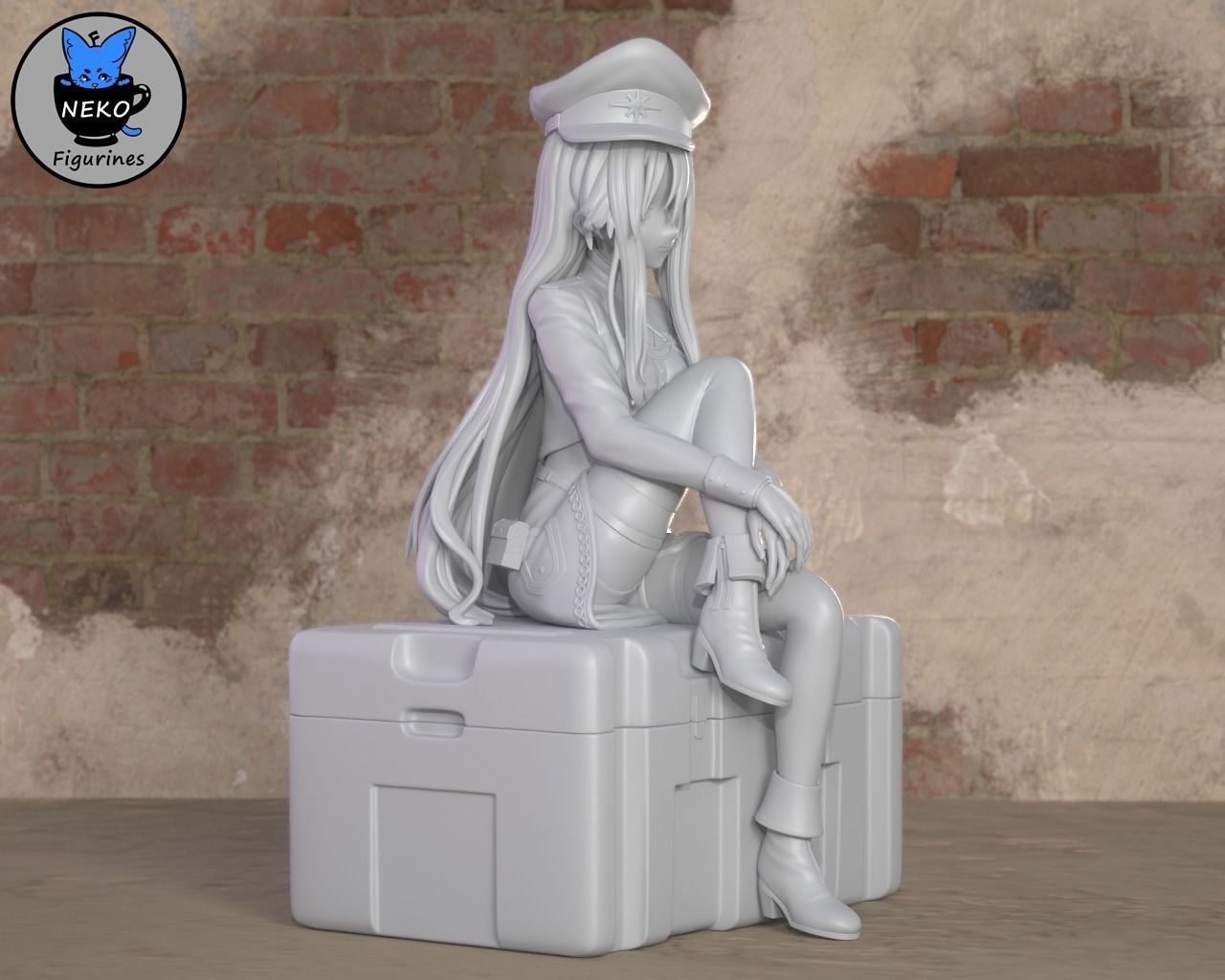 Vladilena Milize - 86 Anime Figurine for 3D Printing 3D print model_19