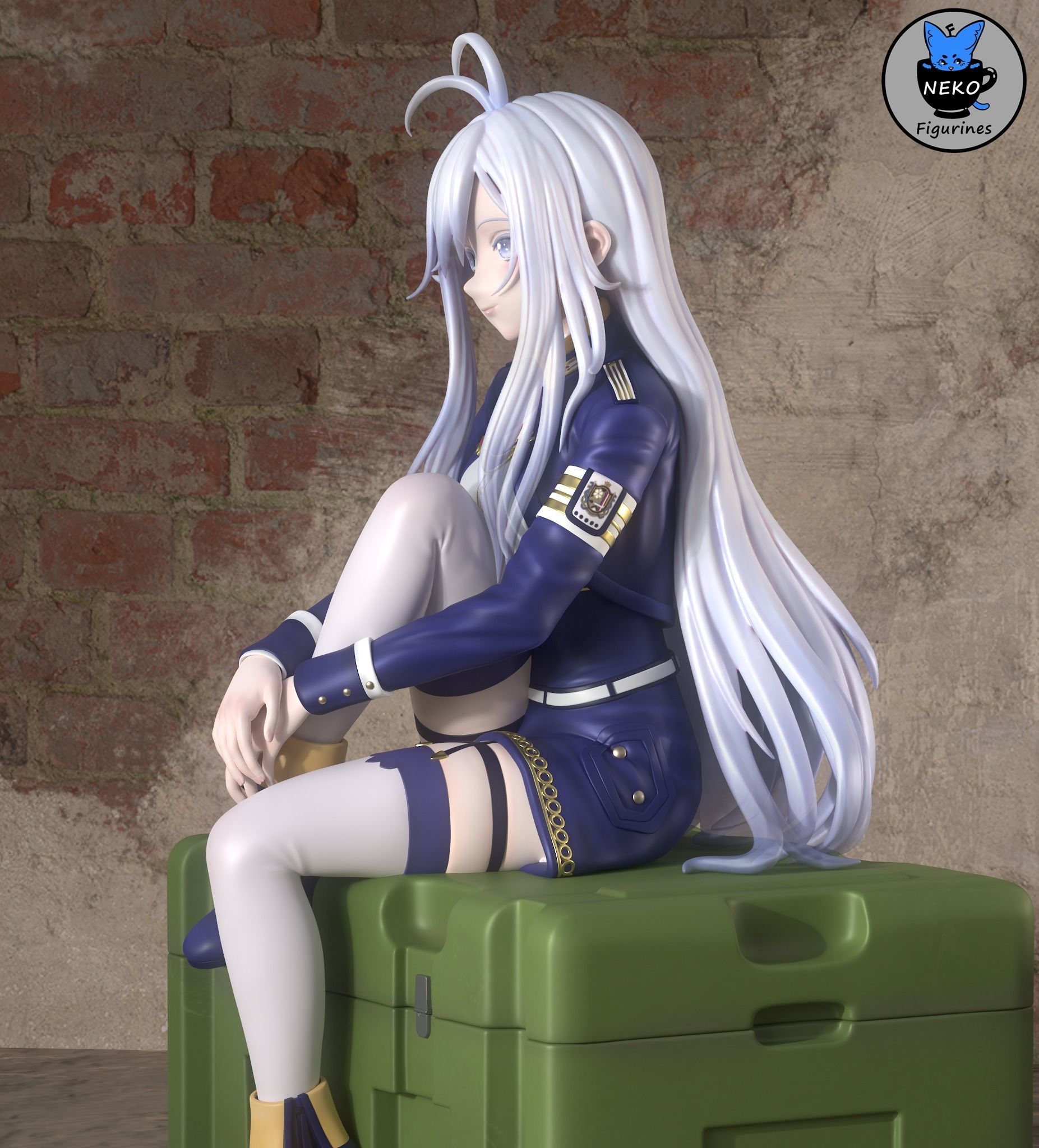 Vladilena Milize - 86 Anime Figurine for 3D Printing 3D print model_15