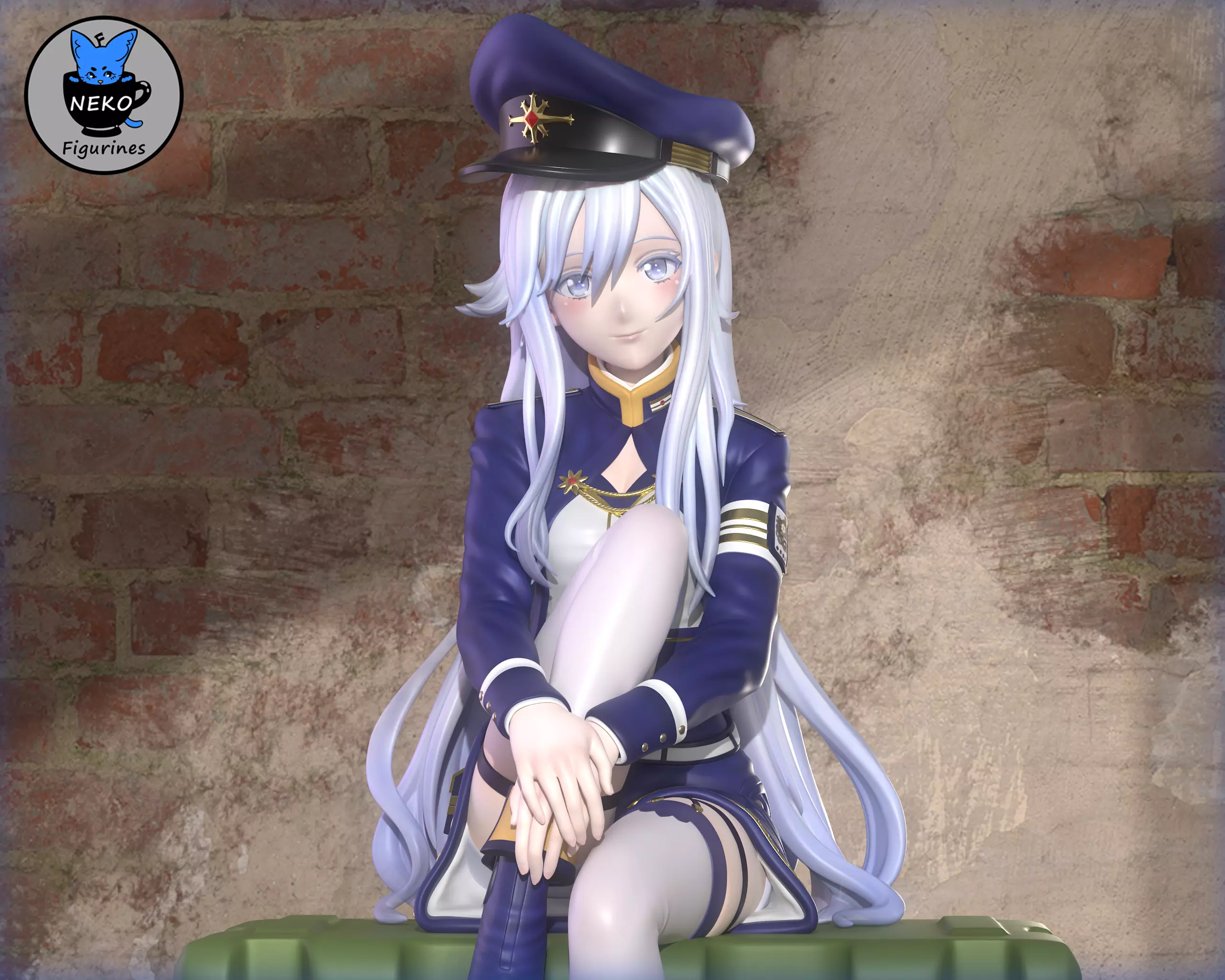 Vladilena Milize - 86 Anime Figurine for 3D Printing 3D print model_0