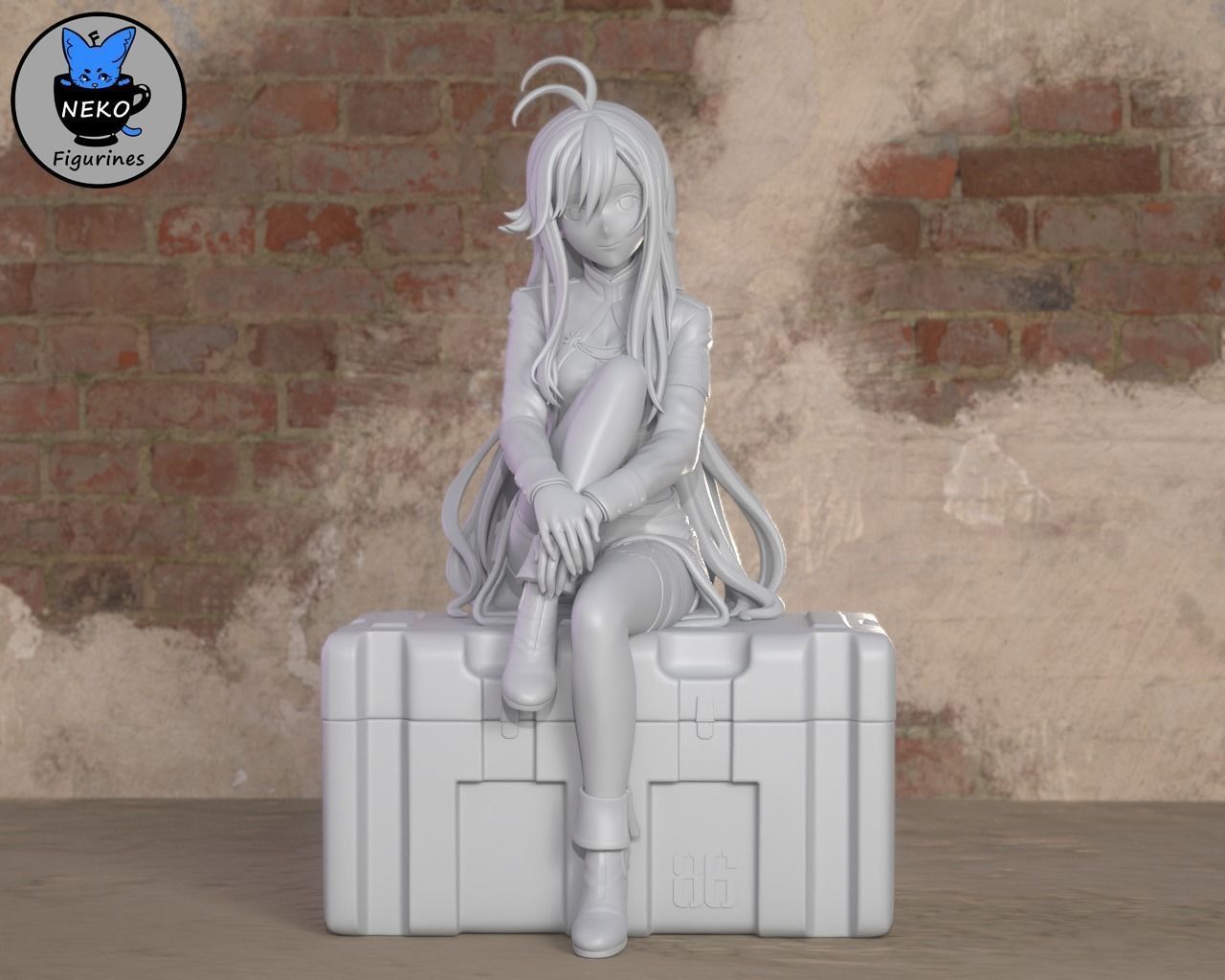 Vladilena Milize - 86 Anime Figurine for 3D Printing 3D print model_18