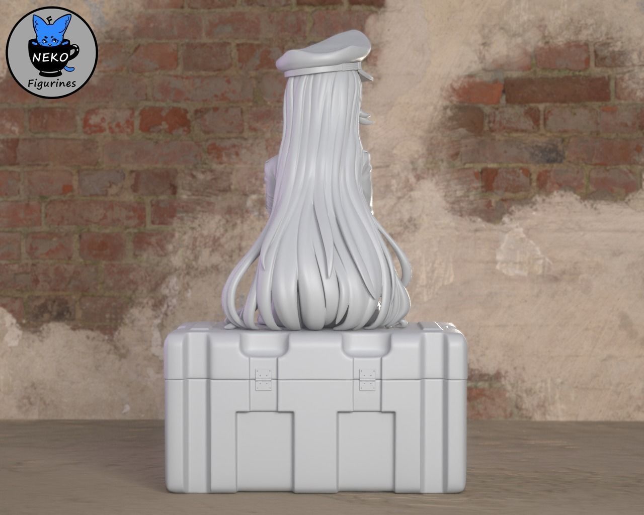 Vladilena Milize - 86 Anime Figurine for 3D Printing 3D print model_17