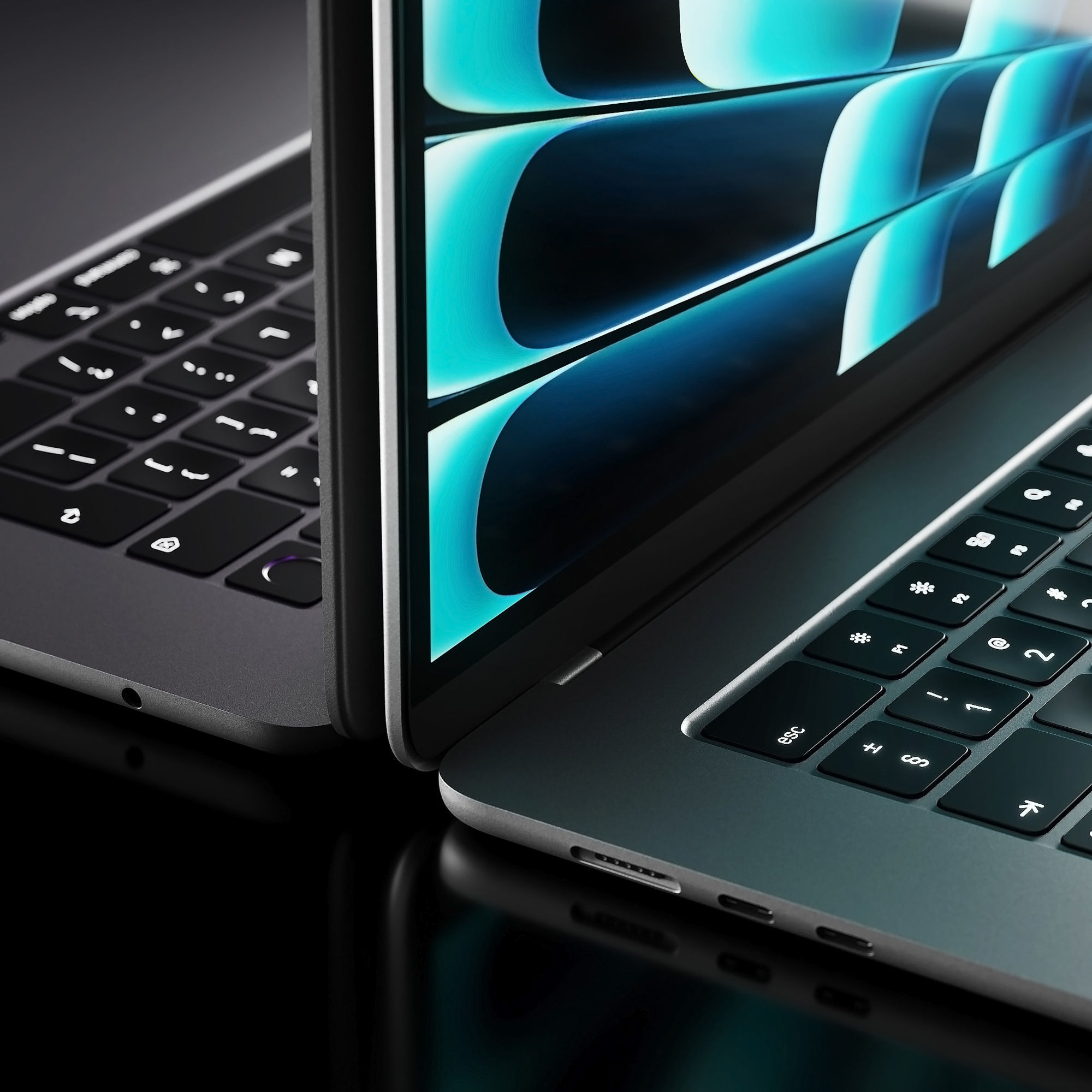 Apple MacBook Air 2023 3D model_2